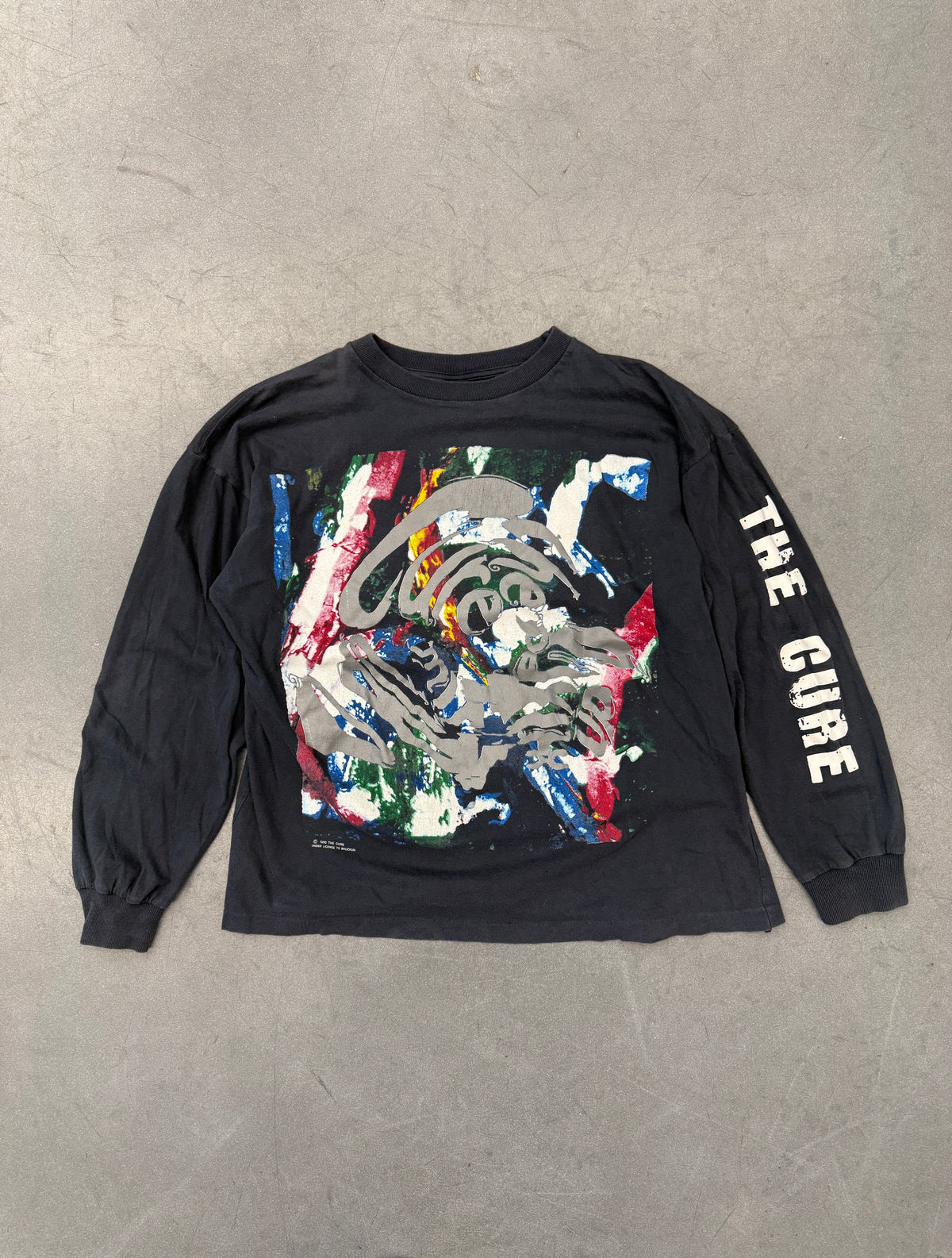 1990 THE CURE MIXED UP LS TEE (FIREFOX TAG)