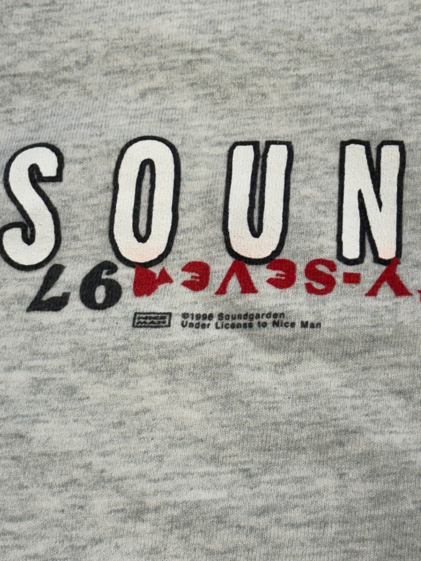 1996/97 SOUNDGARDEN TOUR TEE (FOTL HEAVY TAG)