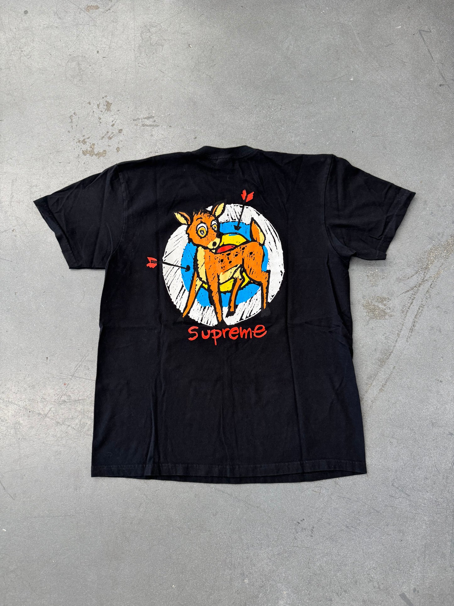 SS22 SUPREME DEER TEE - BLACK
