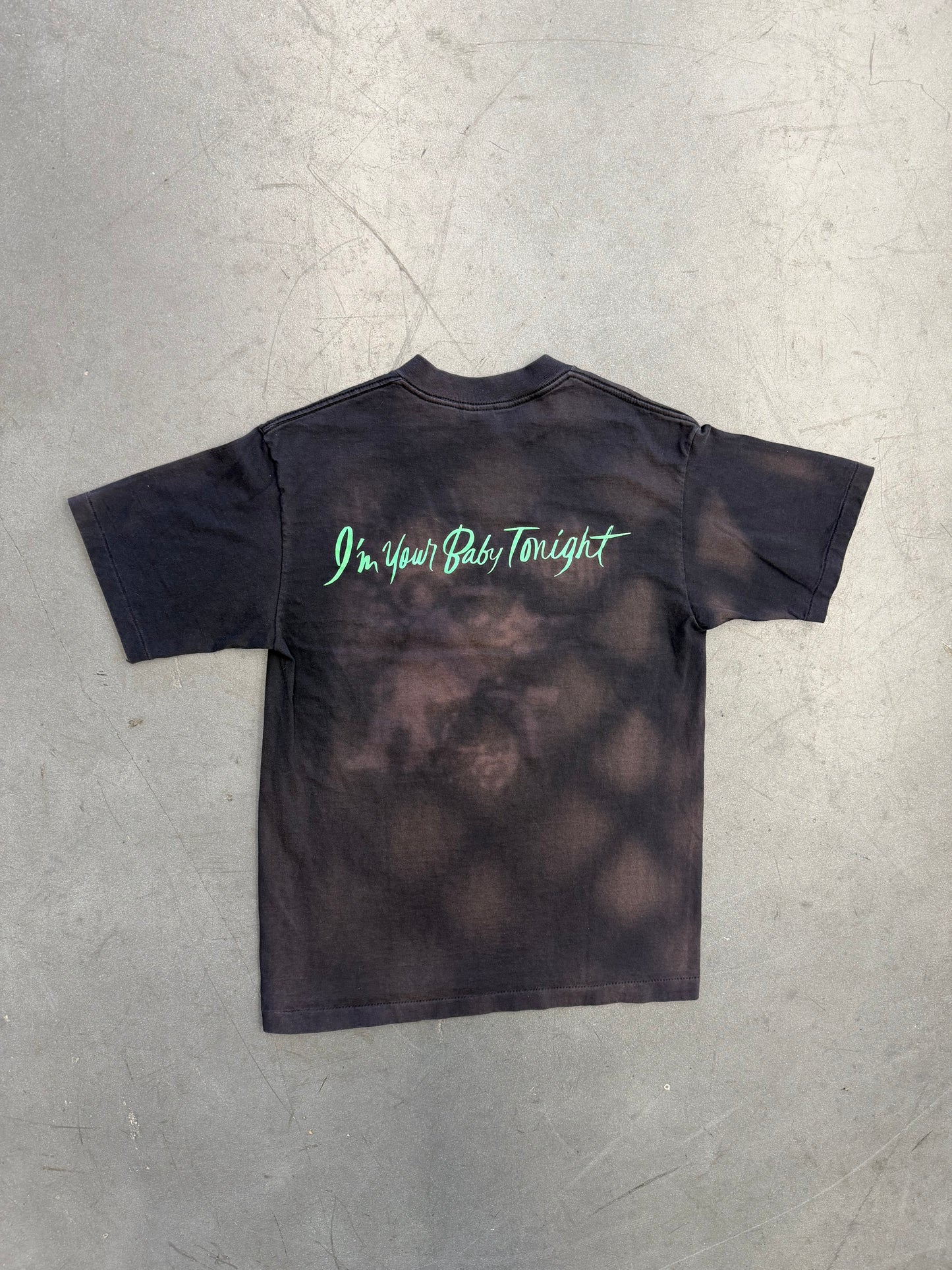 1991 WHITNEY HOUSTON I'M YOUR BABY TONIGHT TOUR TEE (WHITNEY HOUSTON TAG)
