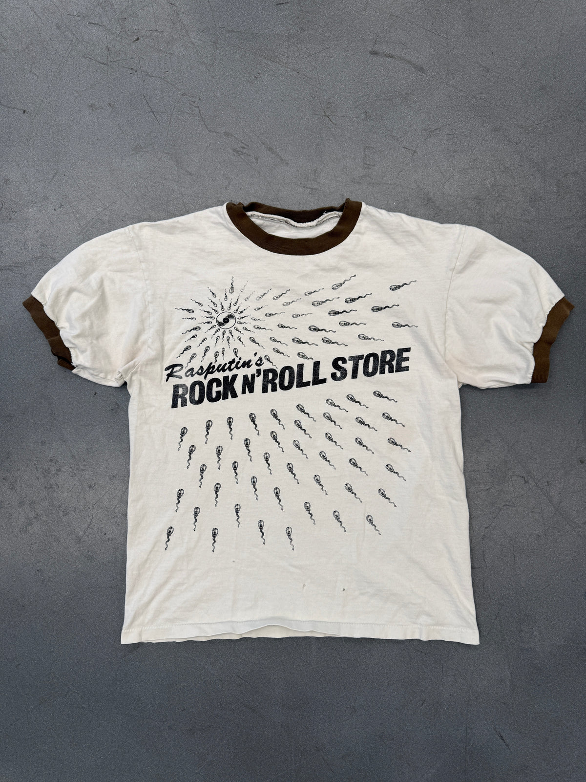 90'S RASPUTINES ROCK N' ROLL STORE STAFF RINGER TEE