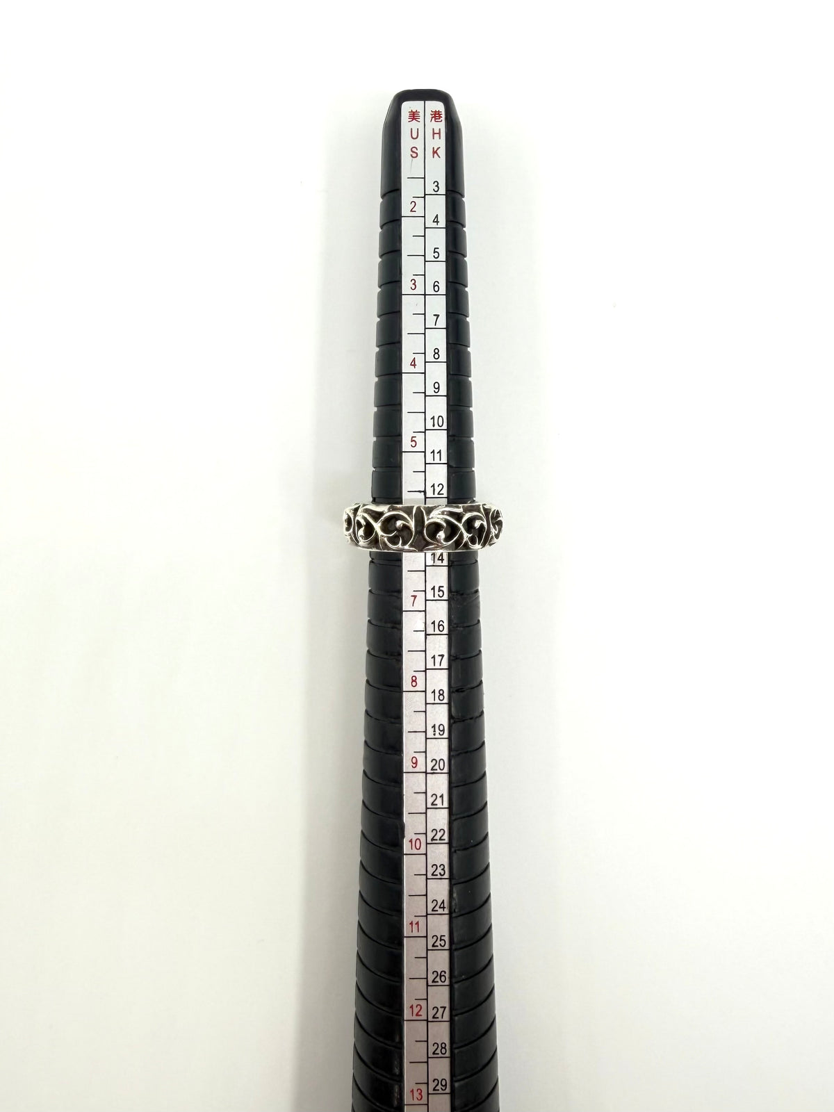 CHROME HEARTS ETERNITY VINE SILVER RING