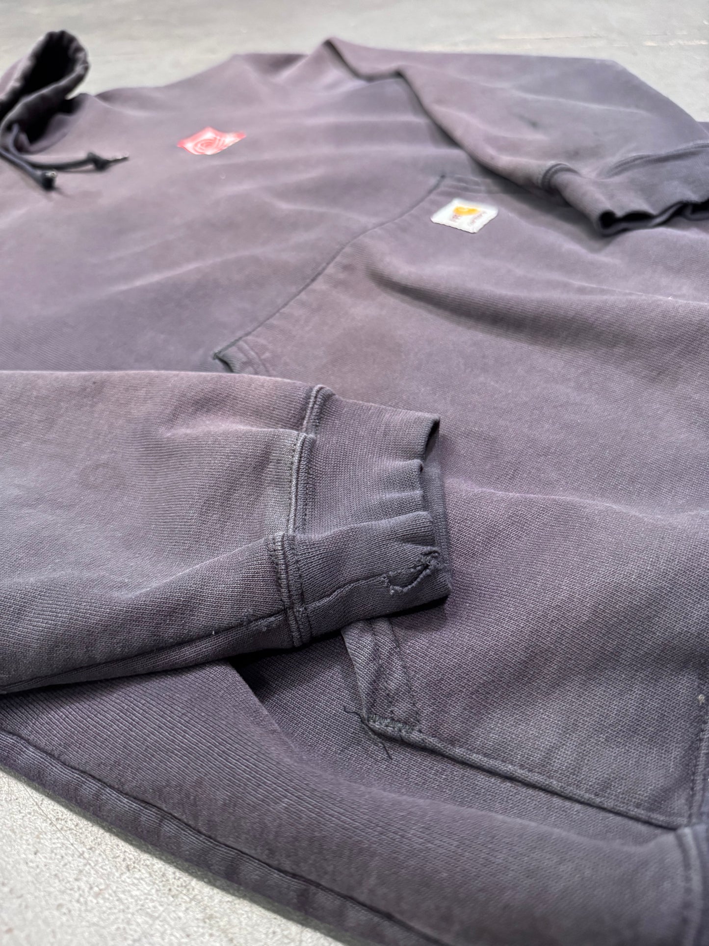 CARHARTT FR ELLIOT PATCH FADED PULLOVER HOODIE