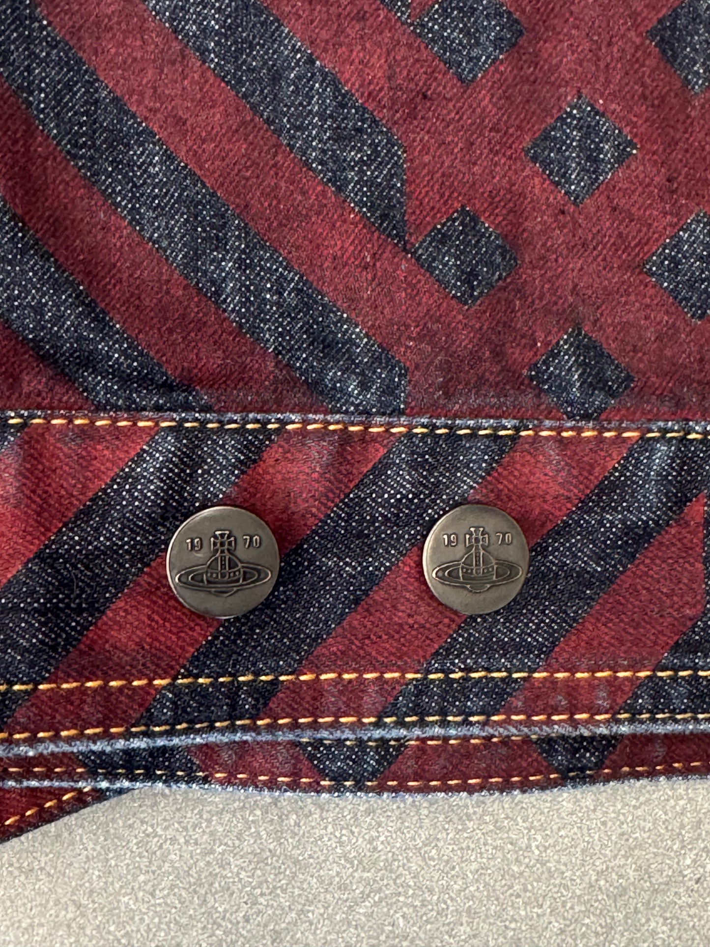 VIVIENNE WESTWOOD ANGLOMANIA CHECK PRINT COACH JACKET
