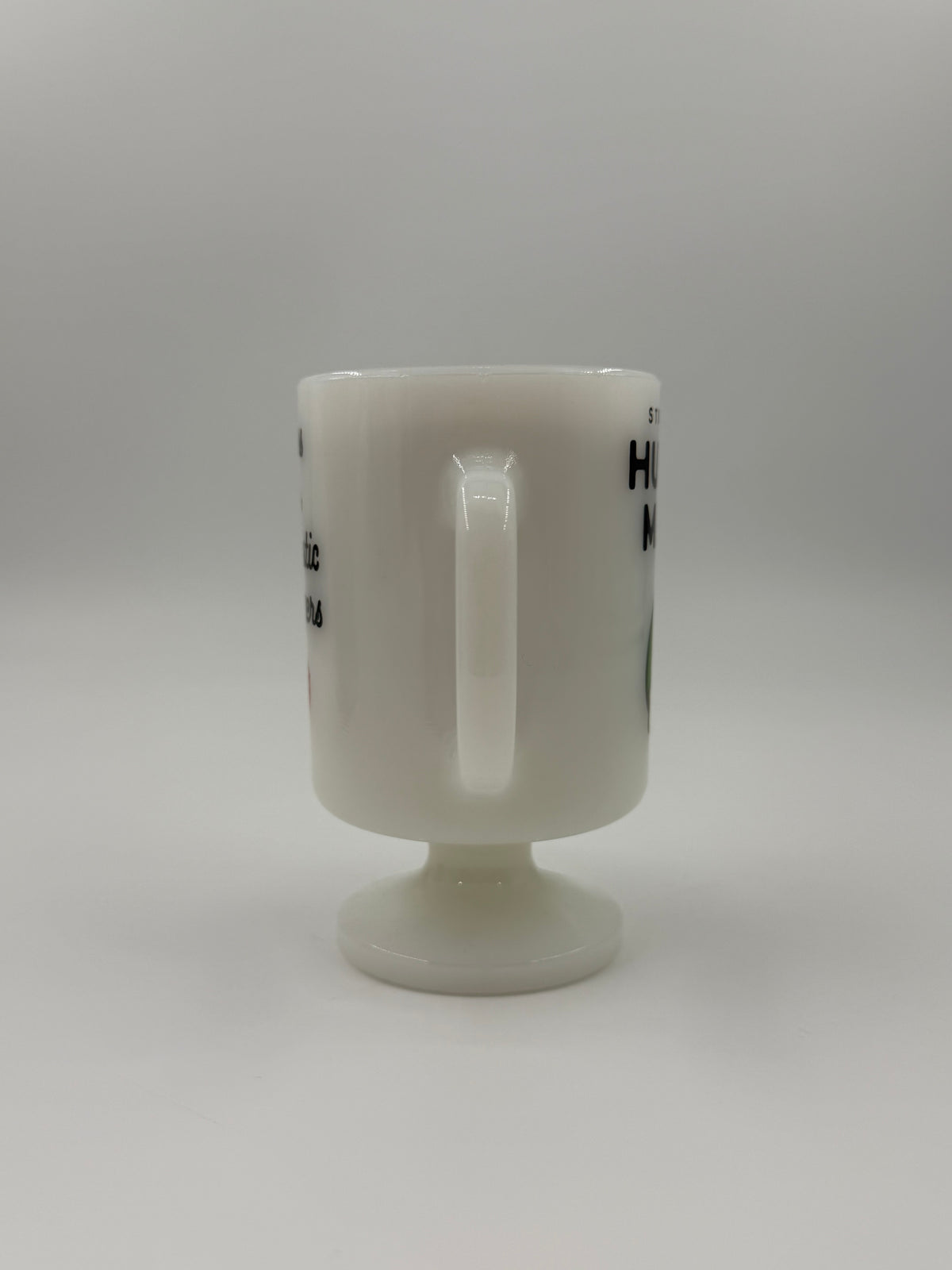 SS21 HUMAN MADE MILK GLASS PEDESTAL MUG - DUCK