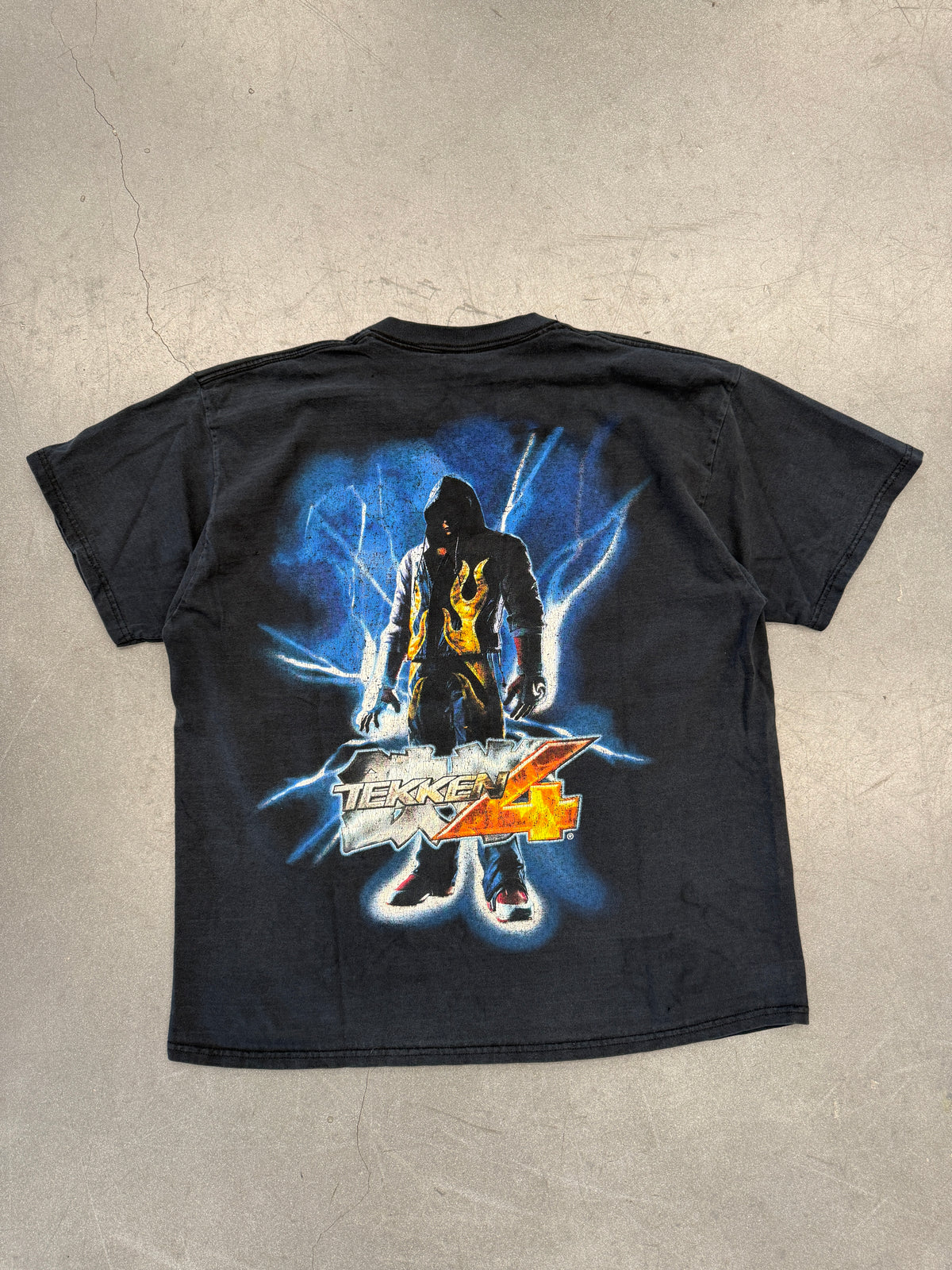 2002 NAMCO TEKKEN 4 MULLET TEE (FOTL TAG)