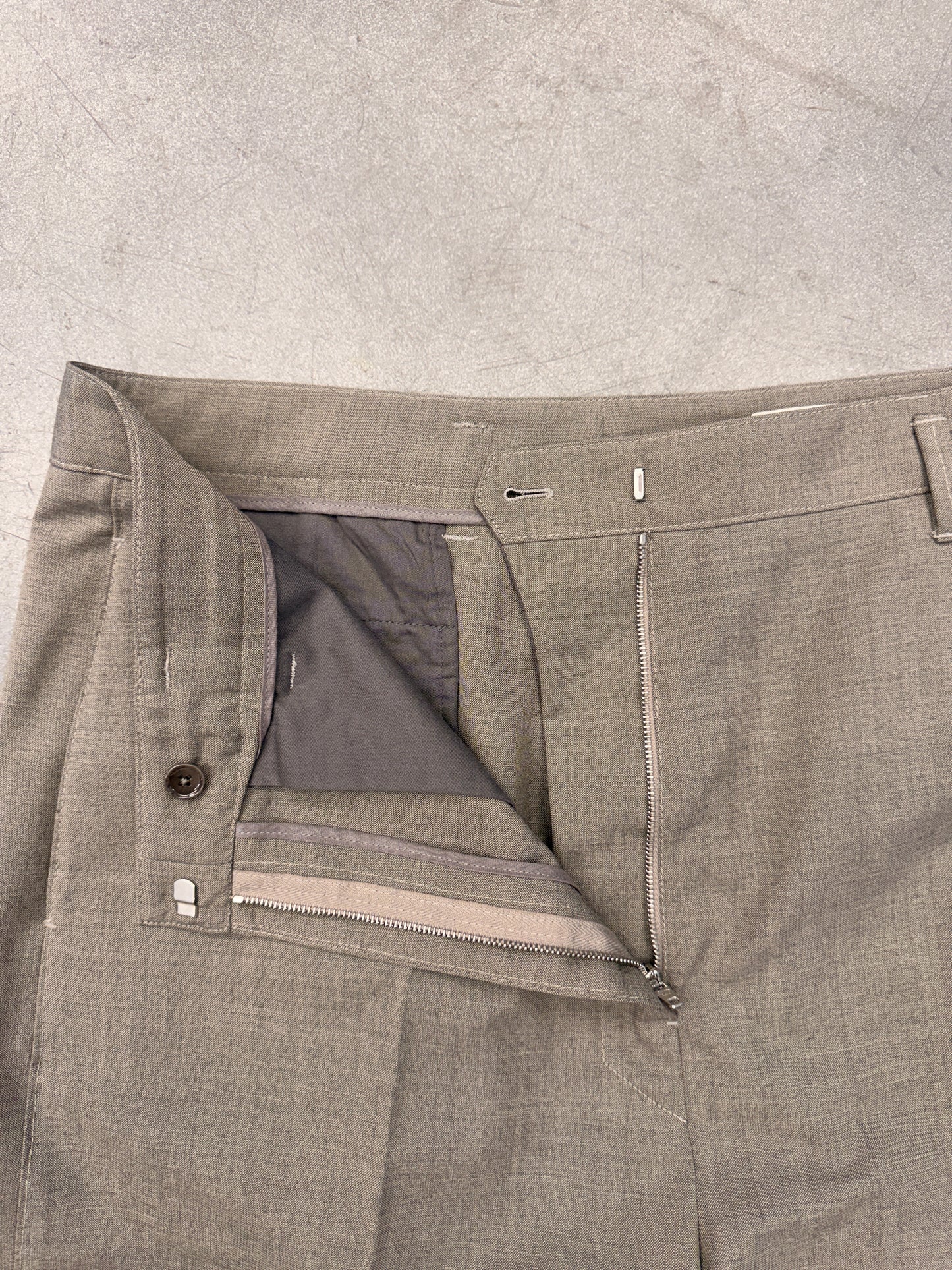 LEMAIRE WOOL-BLEND CASUAL TROUSERS