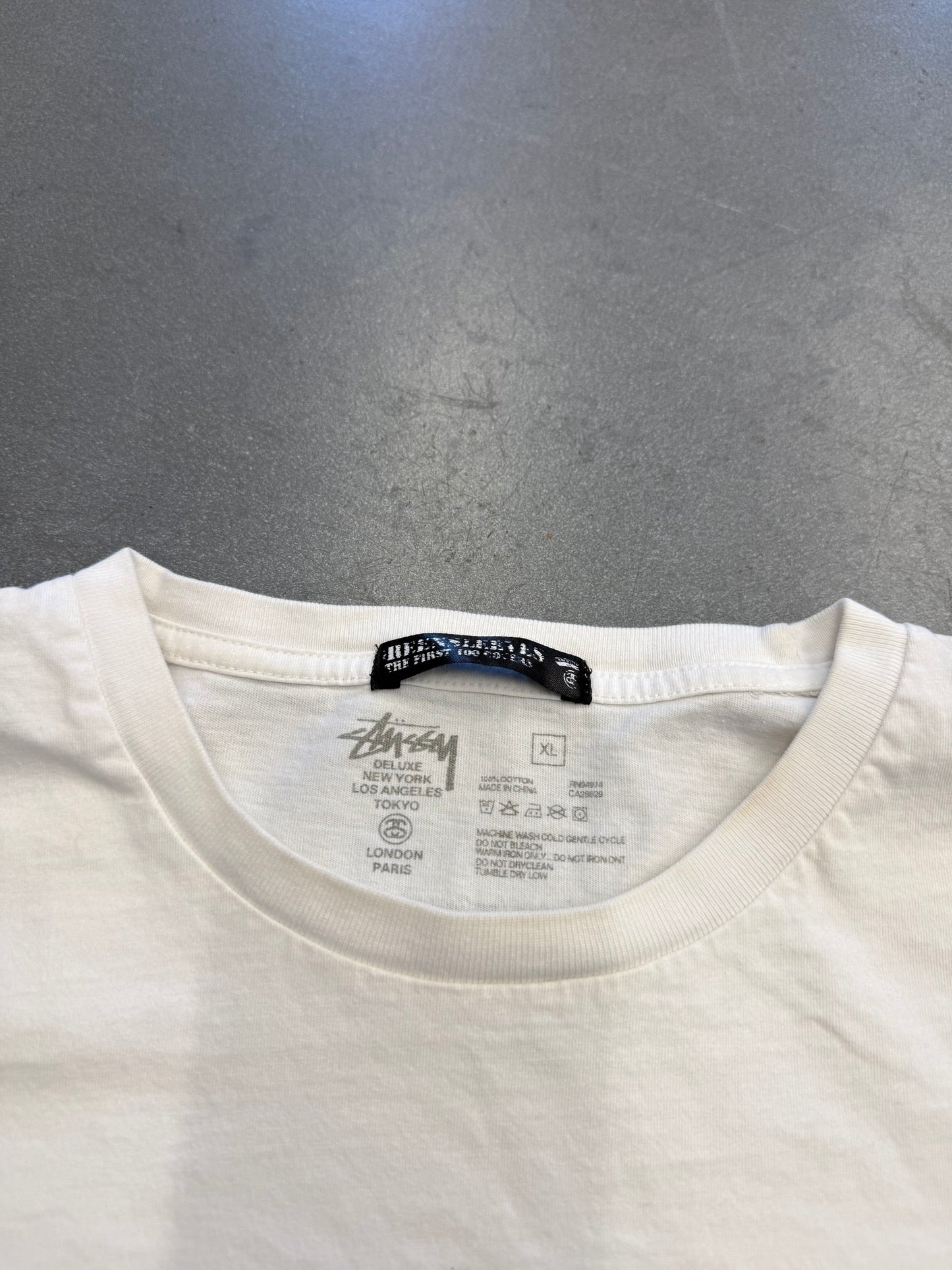 VINTAGE STUSSY YELLOWMAN EEK A MOUSE TEE