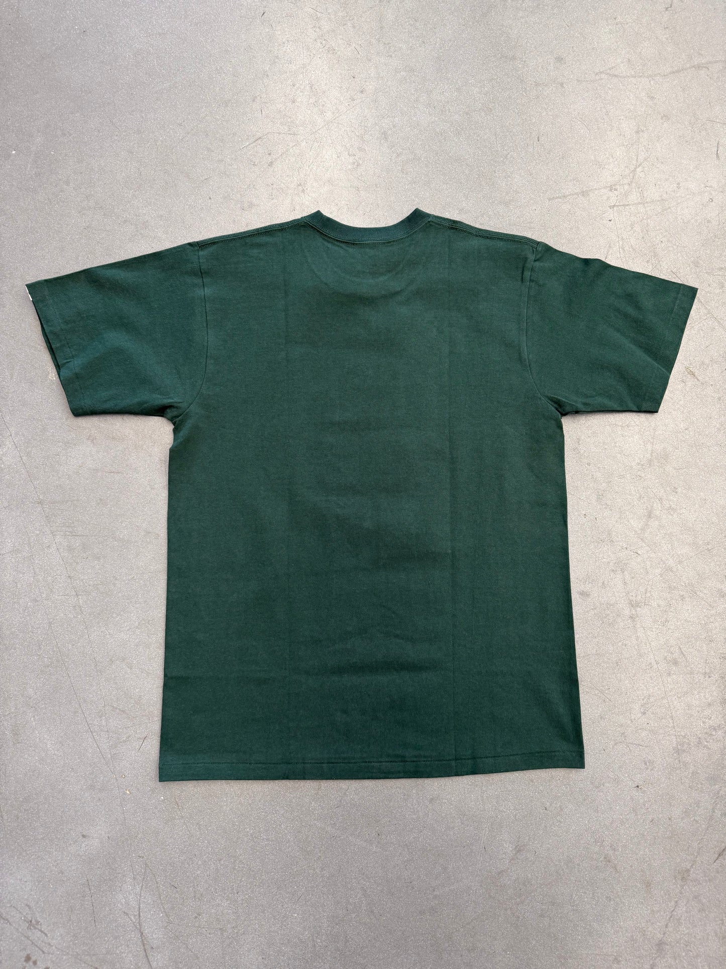 SS23 BAPE COLORS NYC LOGO TEE - GREEN (L) (NEW IN BAG)