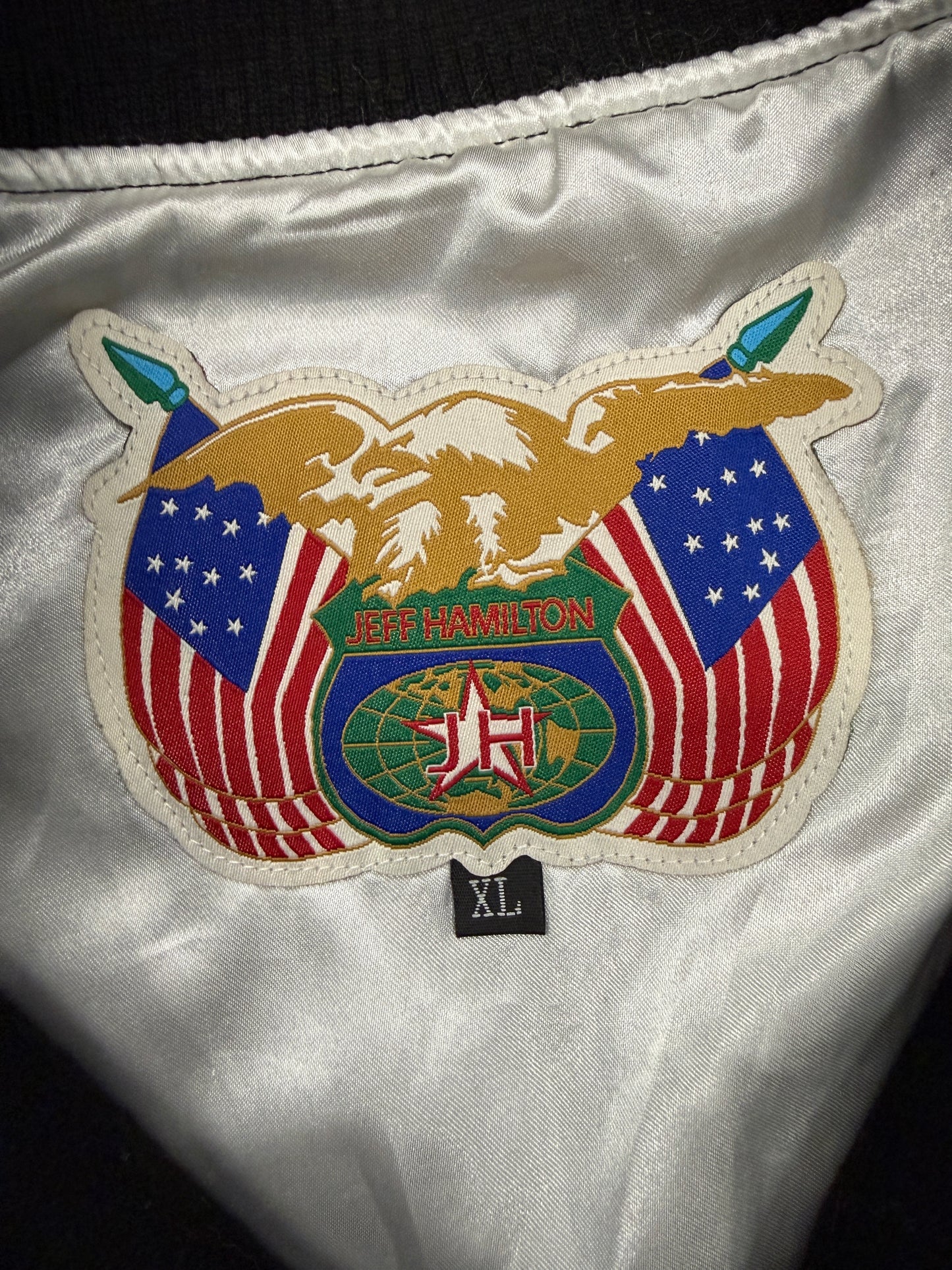 JEFF HAMILTON SUPER BOWL LVII LEATHER JACKET
