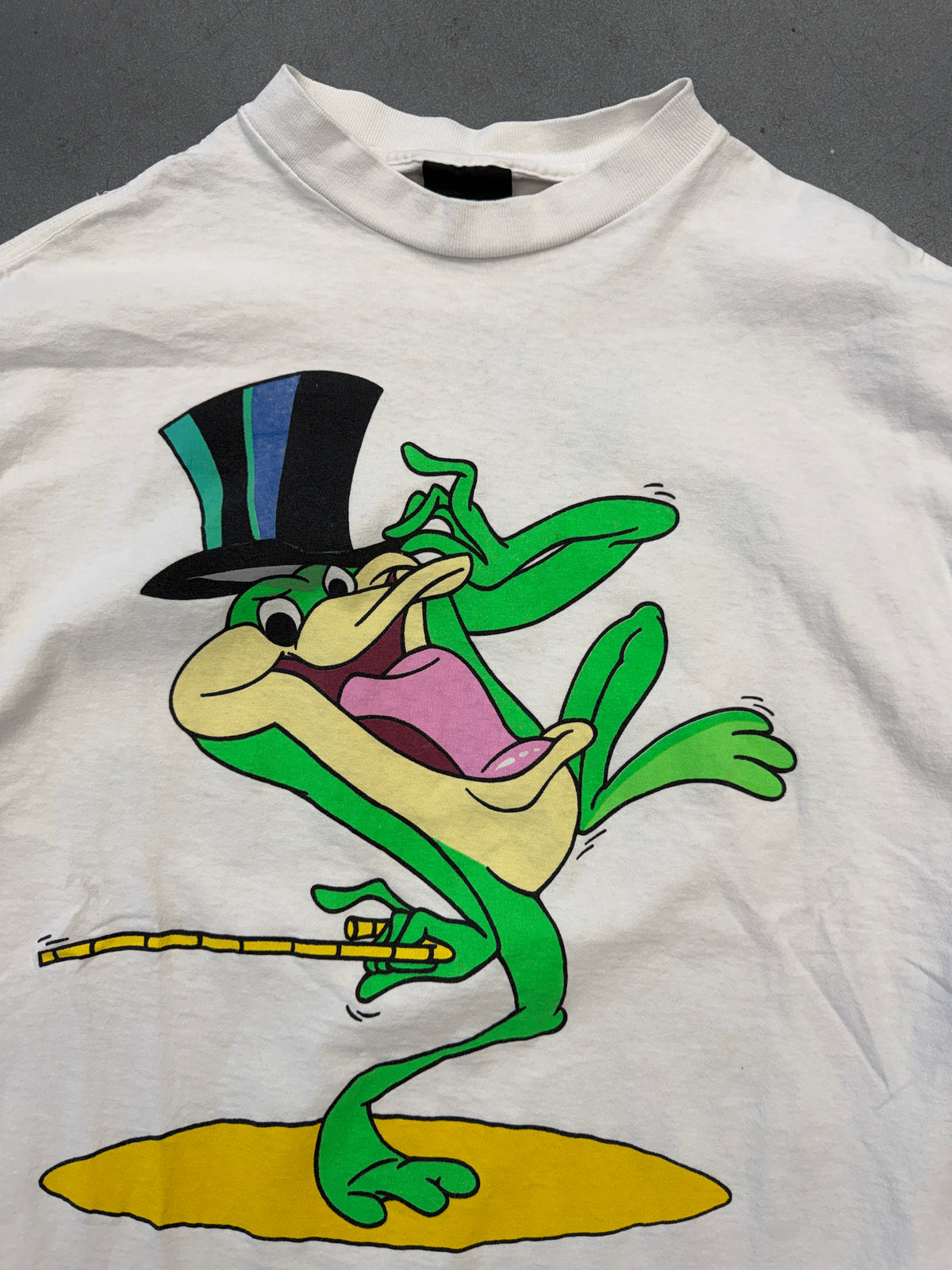 1990 WARNER BROS MICHIGAN J FROG RIBIT TEE (CHANGES TAG)