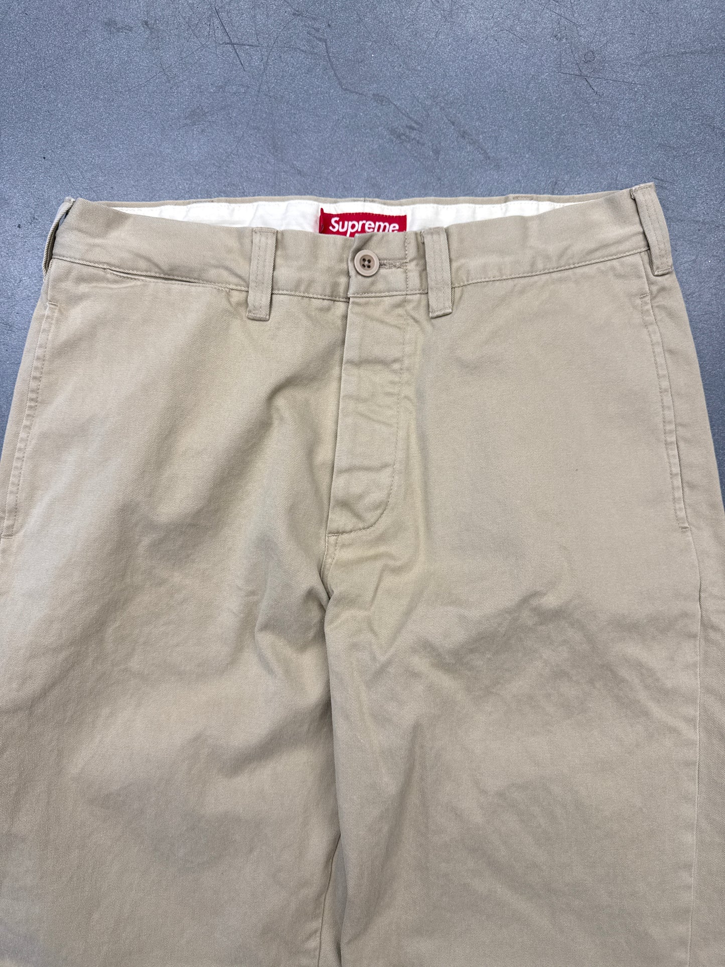 SS25 SUPREME PIN UP CHINO PANT - KHAKI