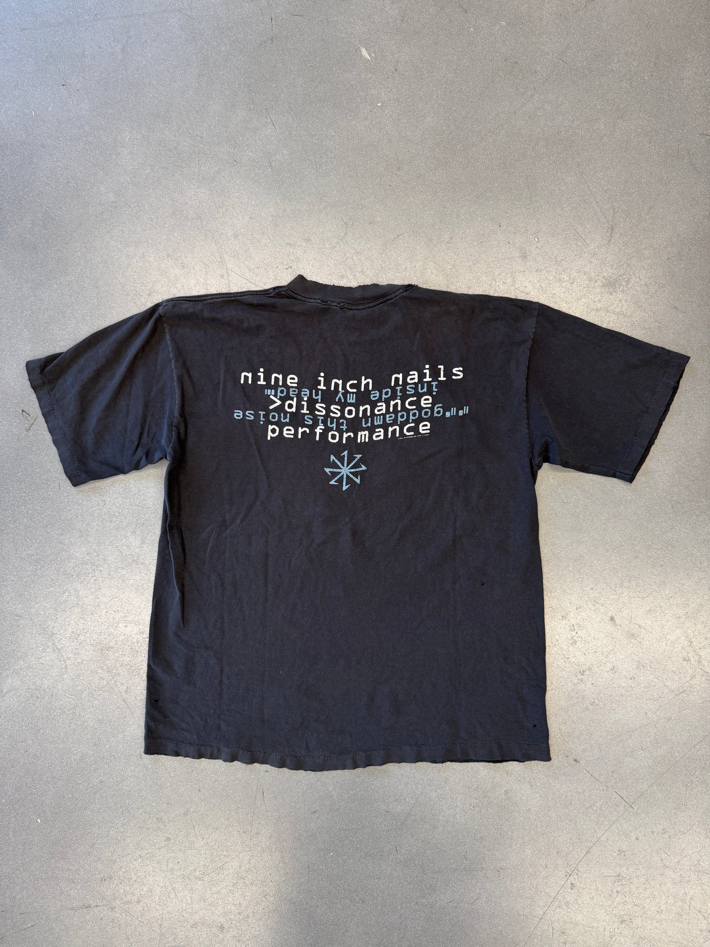 1995 NINE INCH NAILS DISSONANCE TEE (ALL SPORT TAG)