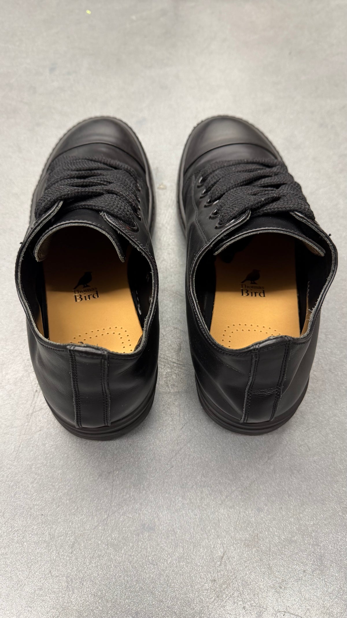 RICK OWENS LIDO JUMBO LACE LOW 'BLACK'