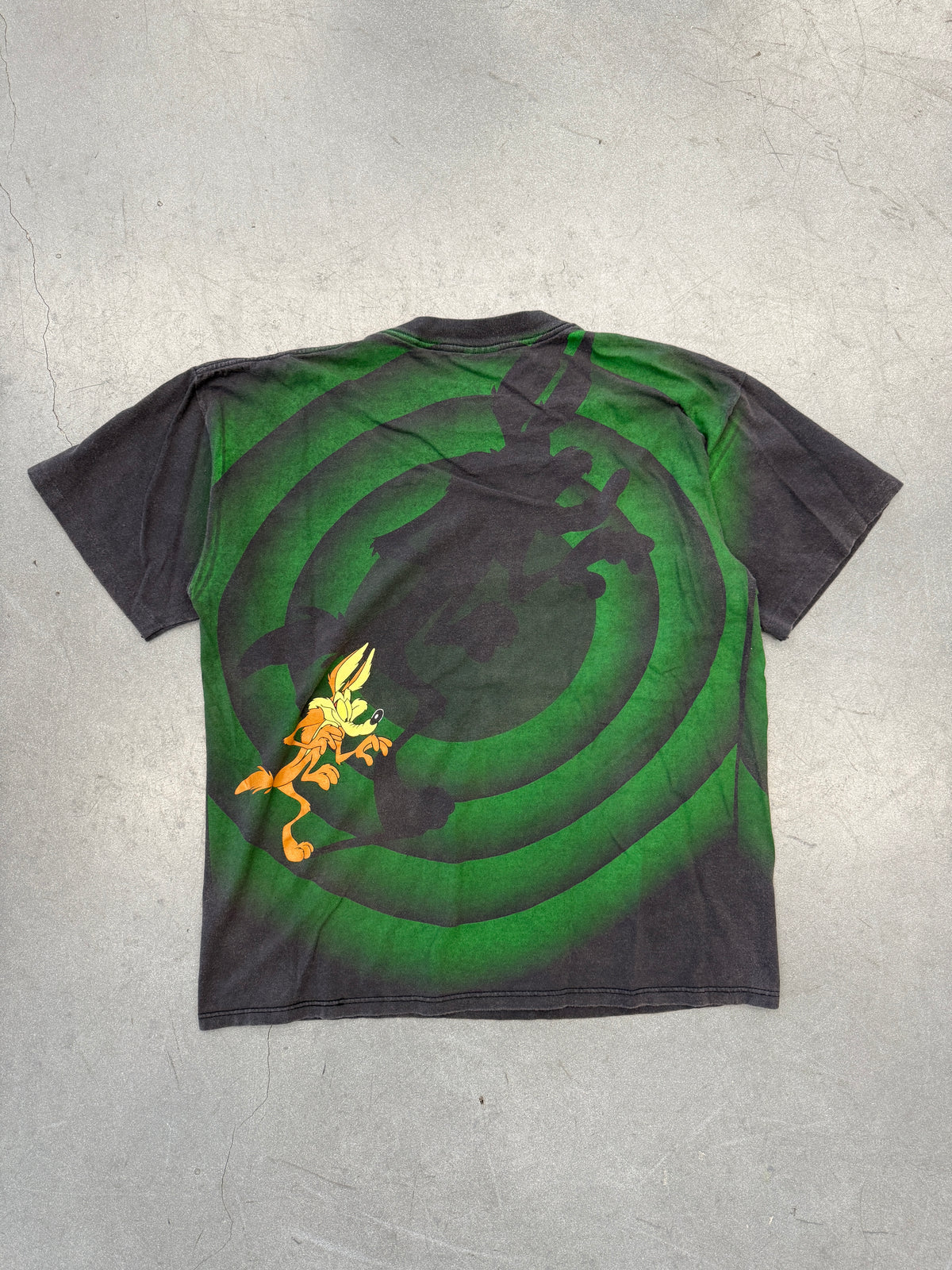 90'S WILE E. COYOTE SHADOW TEE (WILD OATS TAG)