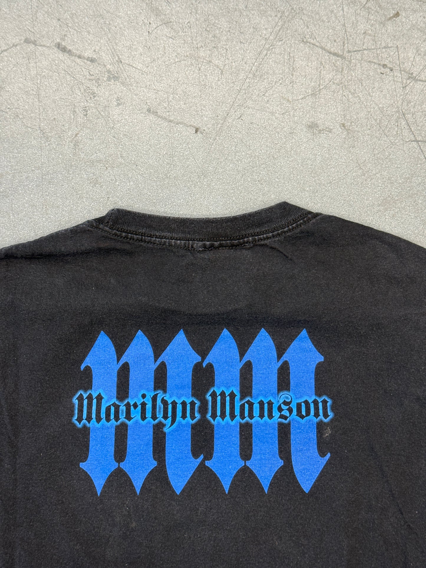 2004 MARILYN MANSON AGAINST ALL GODS TEE (GIANT TAG)