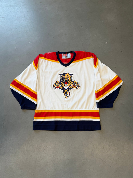 90S CCM FLORIDA PANTHERS AWAY JERSEY (WITH SMALL PANTHER BACK PATCH)