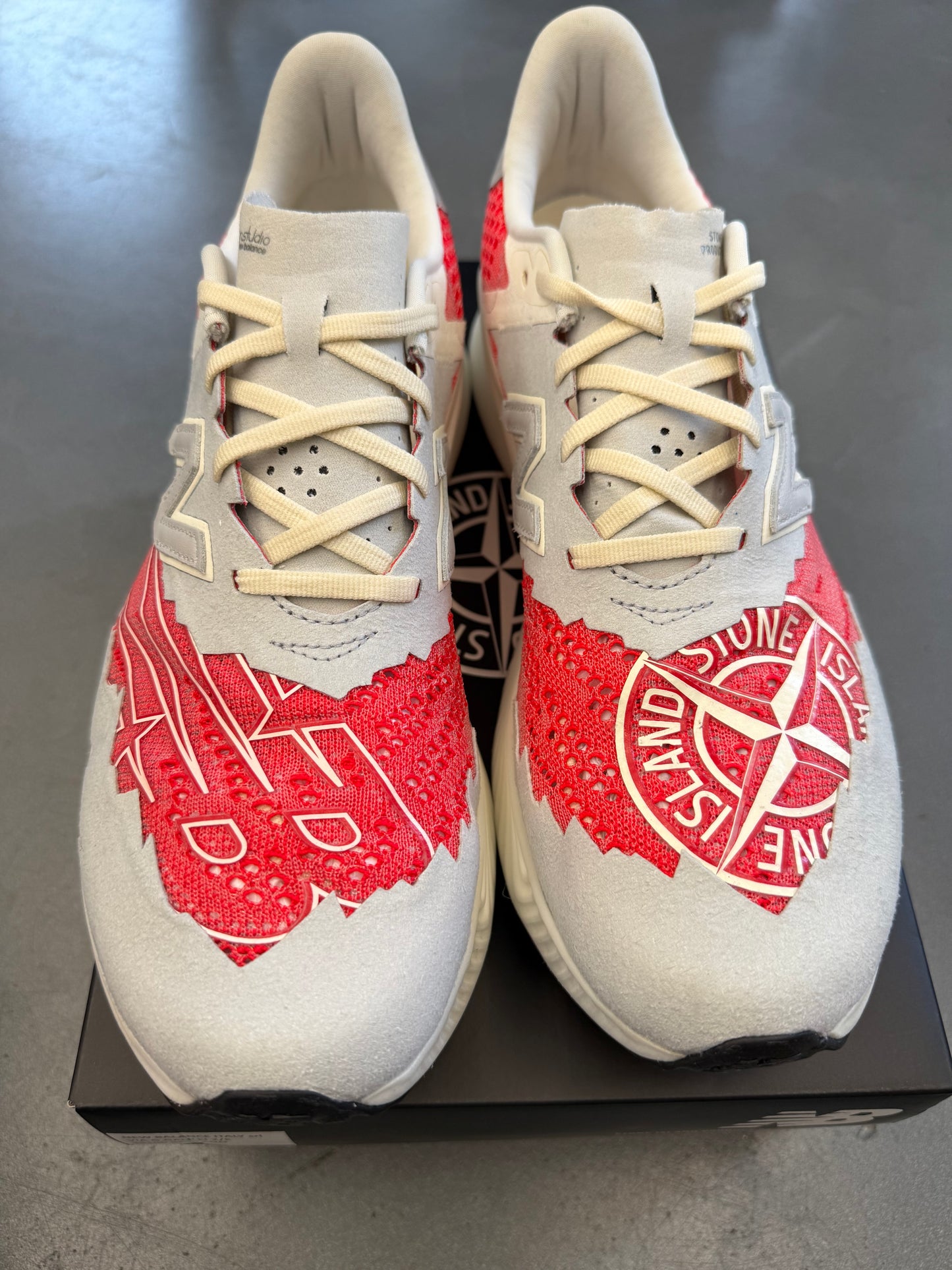 SIZE 12 STONE ISLAND TOKYO DESIGN STUDIO FUELCELL RC ELITE V2 'ENERGY RED' (WITH BOX)