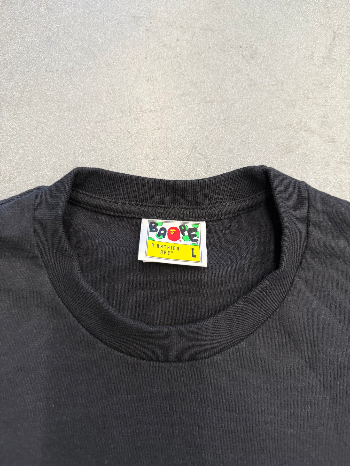 SS21 BAPE KID CUDI COLLEGE MOON MAN TEE