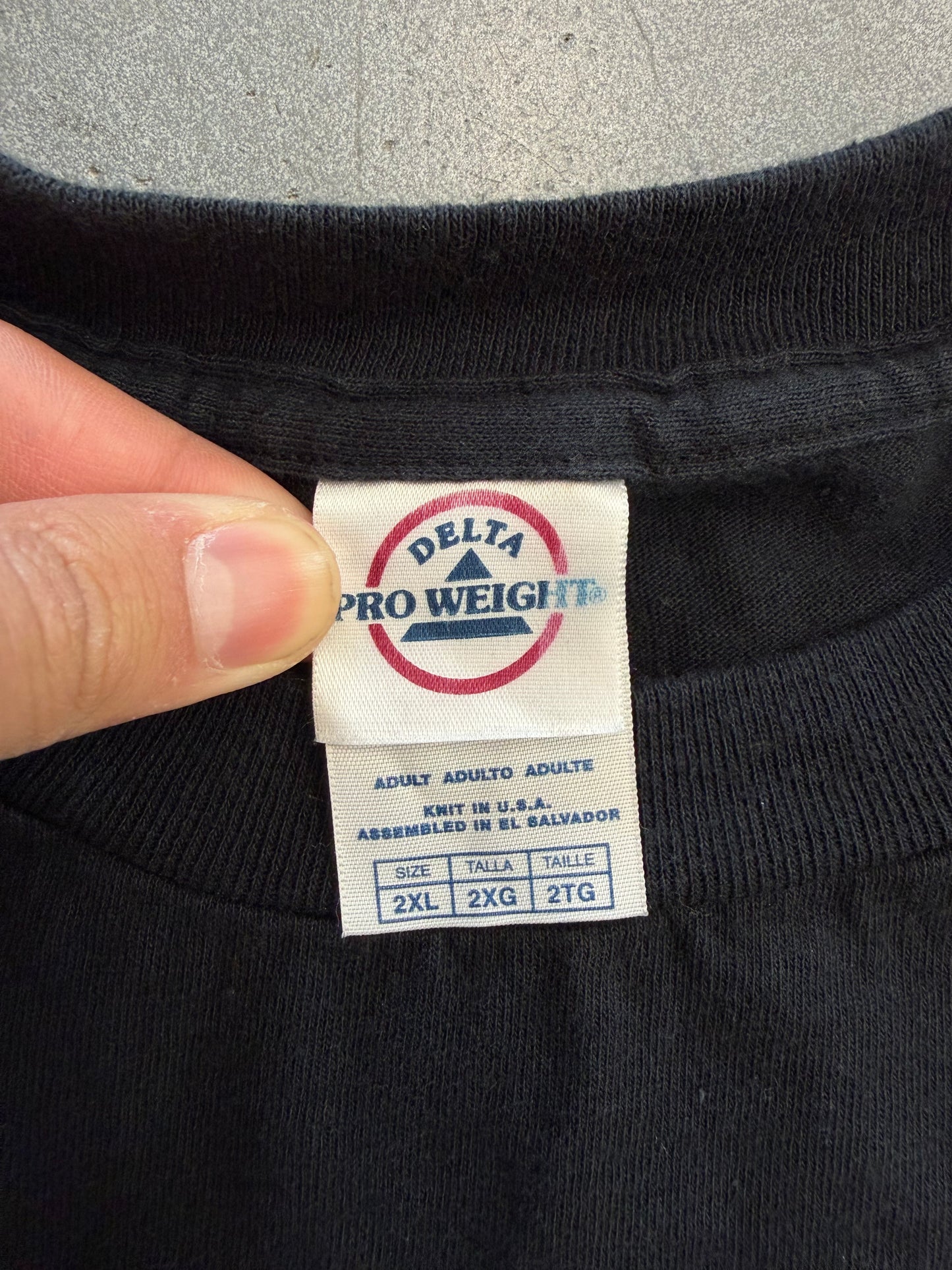 Y2K METALLICA AND JUSTICE FOR ALL TEE (DELTA PRO WEIGHT TAG)