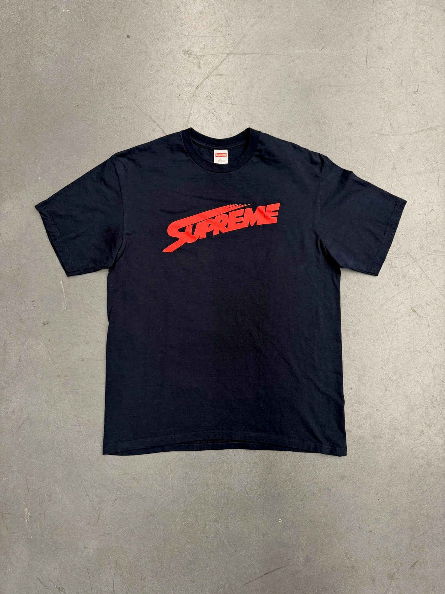 FW23 SUPREME MONT BLANC TEE - NAVY