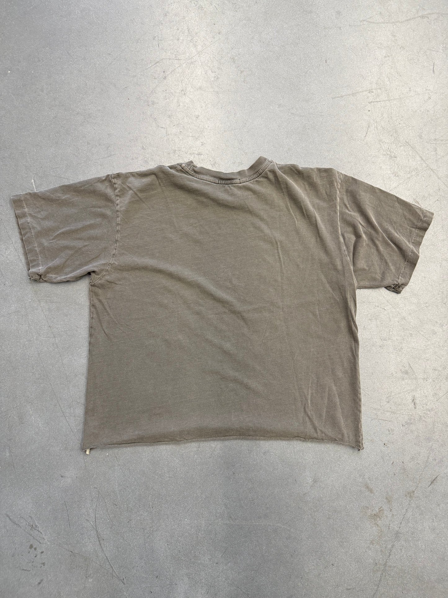 YEEZY SEASON 6 CROPPED CLASSIC TEE - CORE (L)