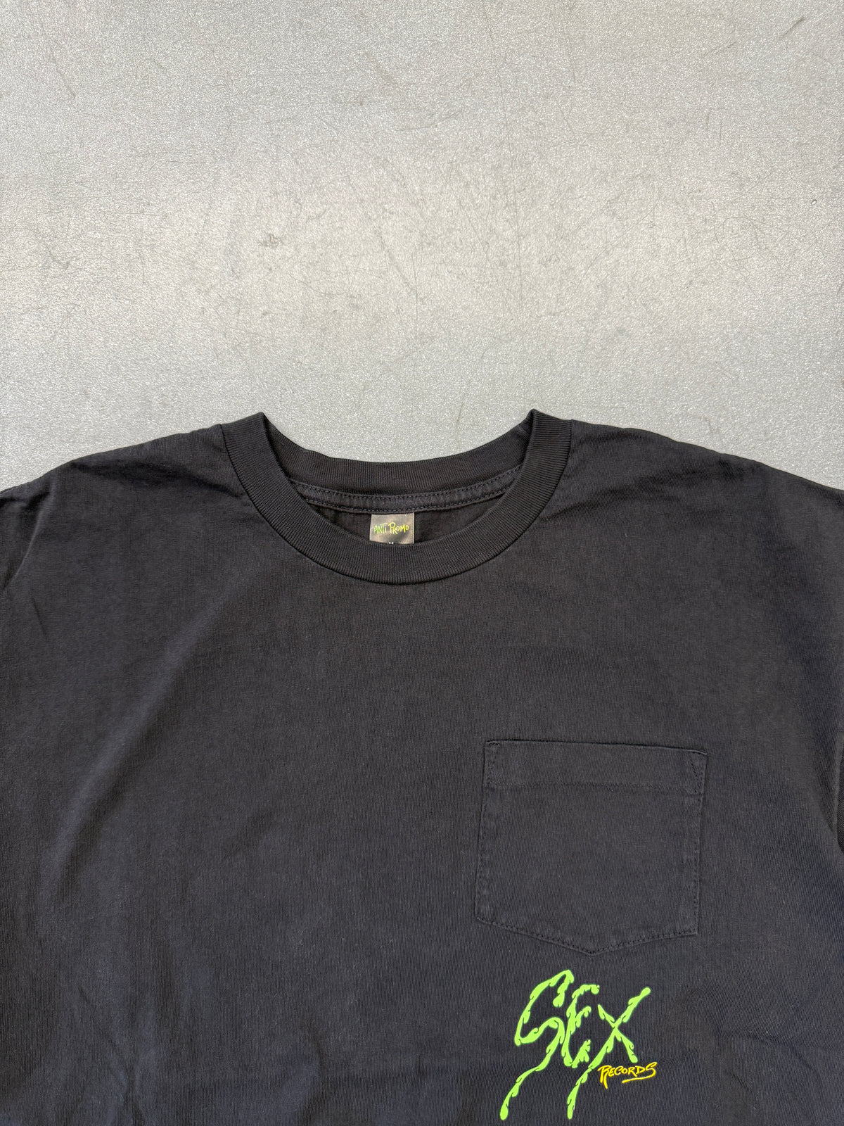 MATTY BOY ANTI PROMO SEX RECORDS POCKET TEE