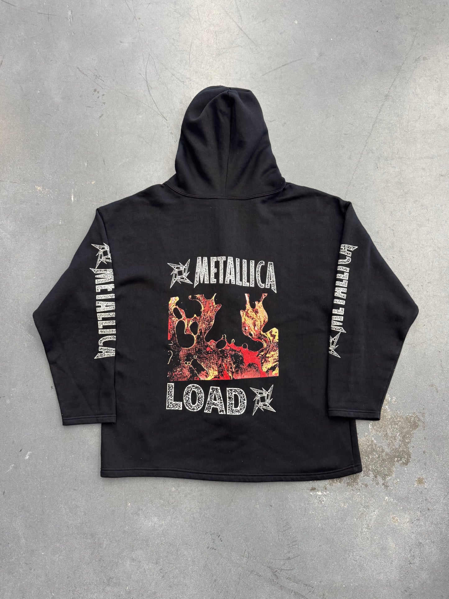 90S BOOTLEG METALLICA LOAD ZIP-UP HOODIE (USA/UK TAG)