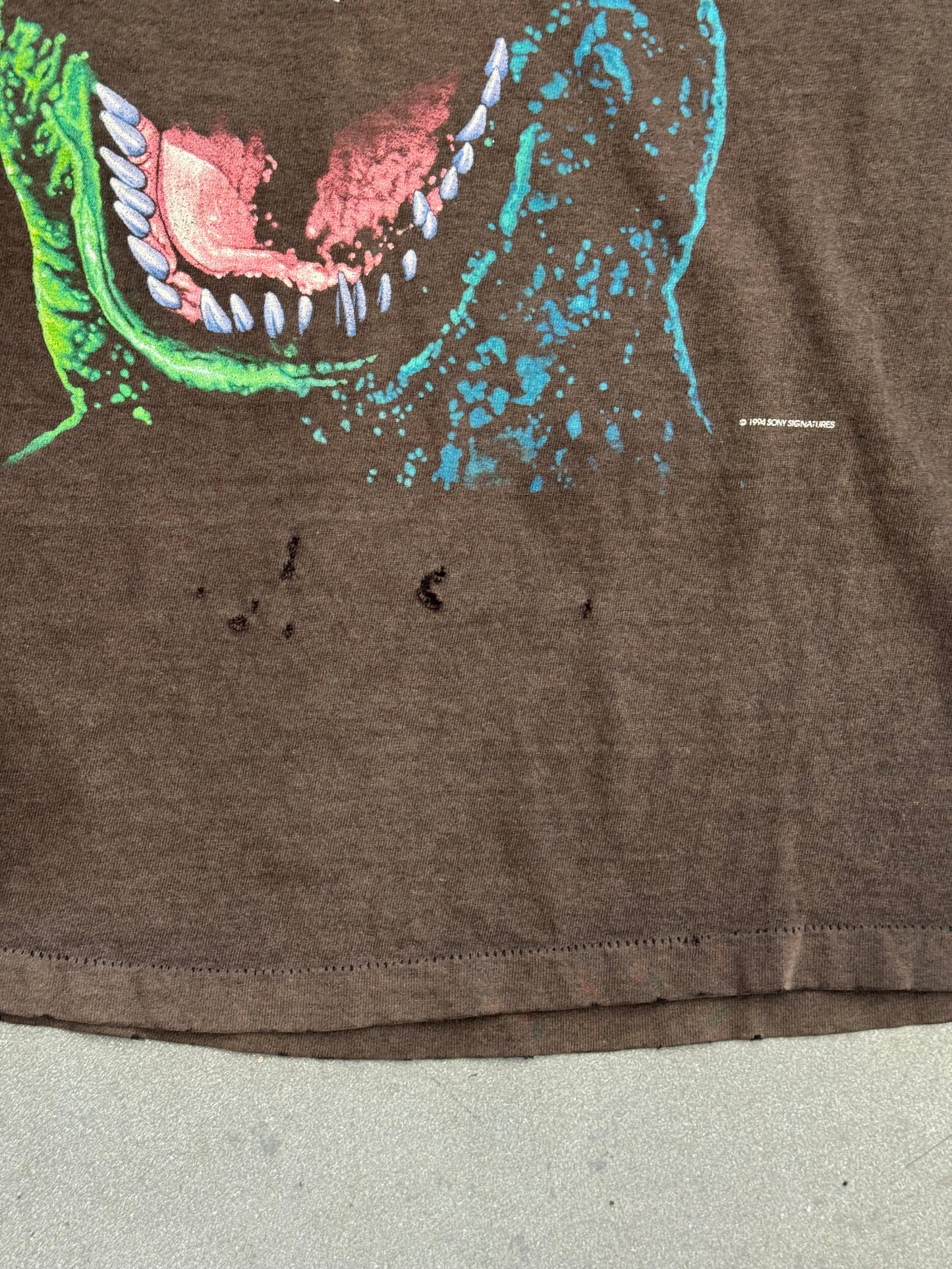 1994 GODZILLA KING OF THE MONSTERS BIG FACE (ALLSPORT TAG)