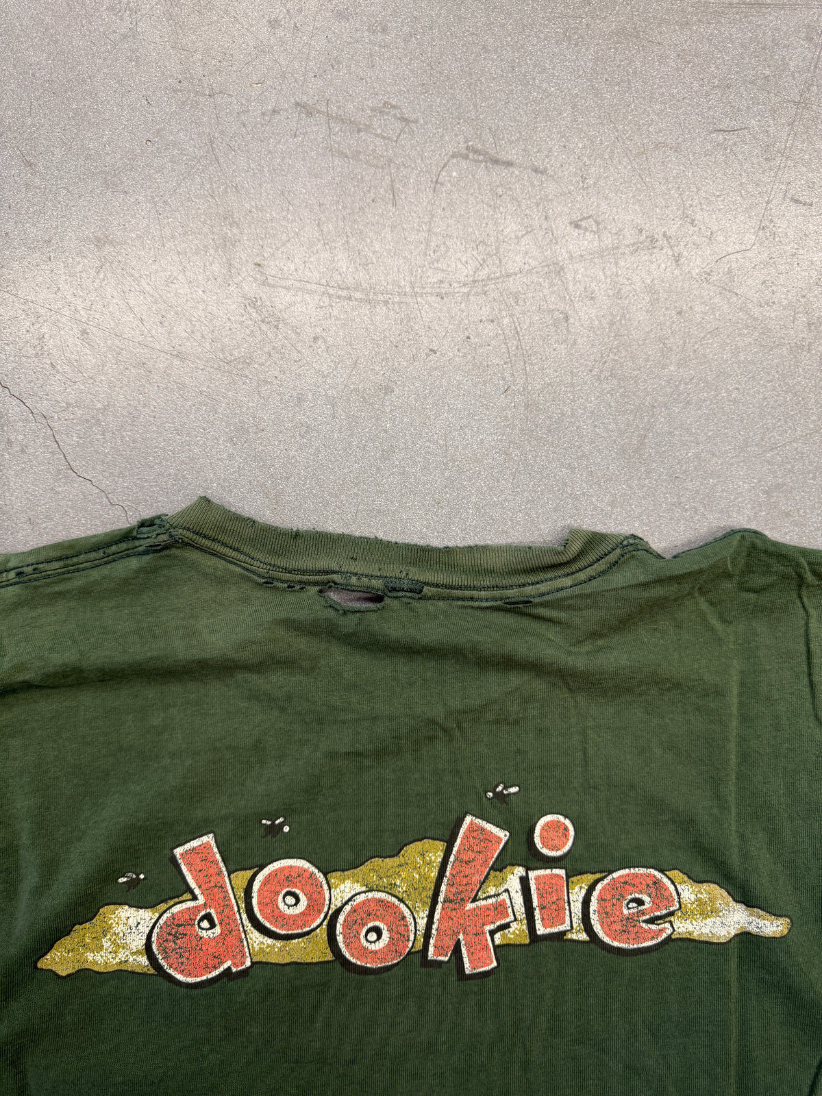 1994 GREEN DAY DOOKIE DISTRESSED TEE (PULLED TAG)