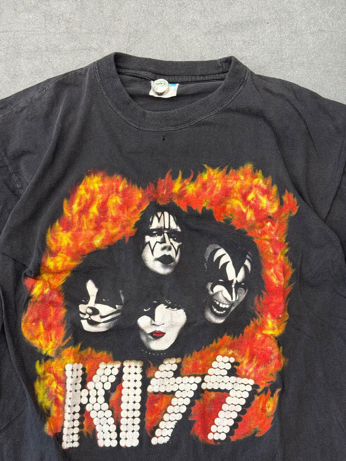 1996 KISS ALIVE WORLDWIDE TOUR TEE (FADED TAG)