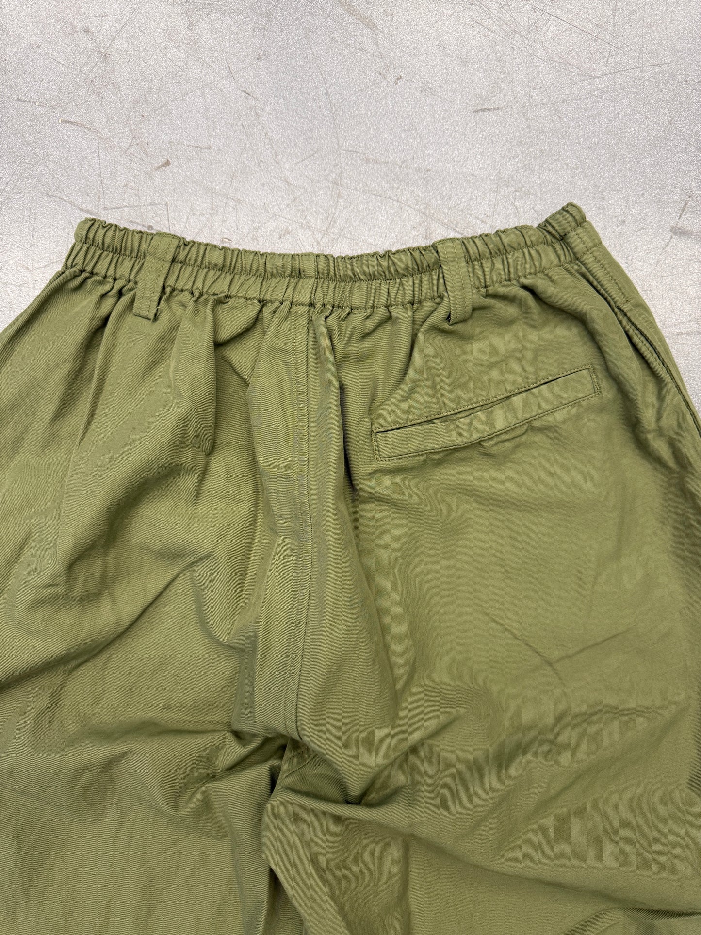 MARNI X NO VACANCY INN GABARDINE PANT - STONE GREEN