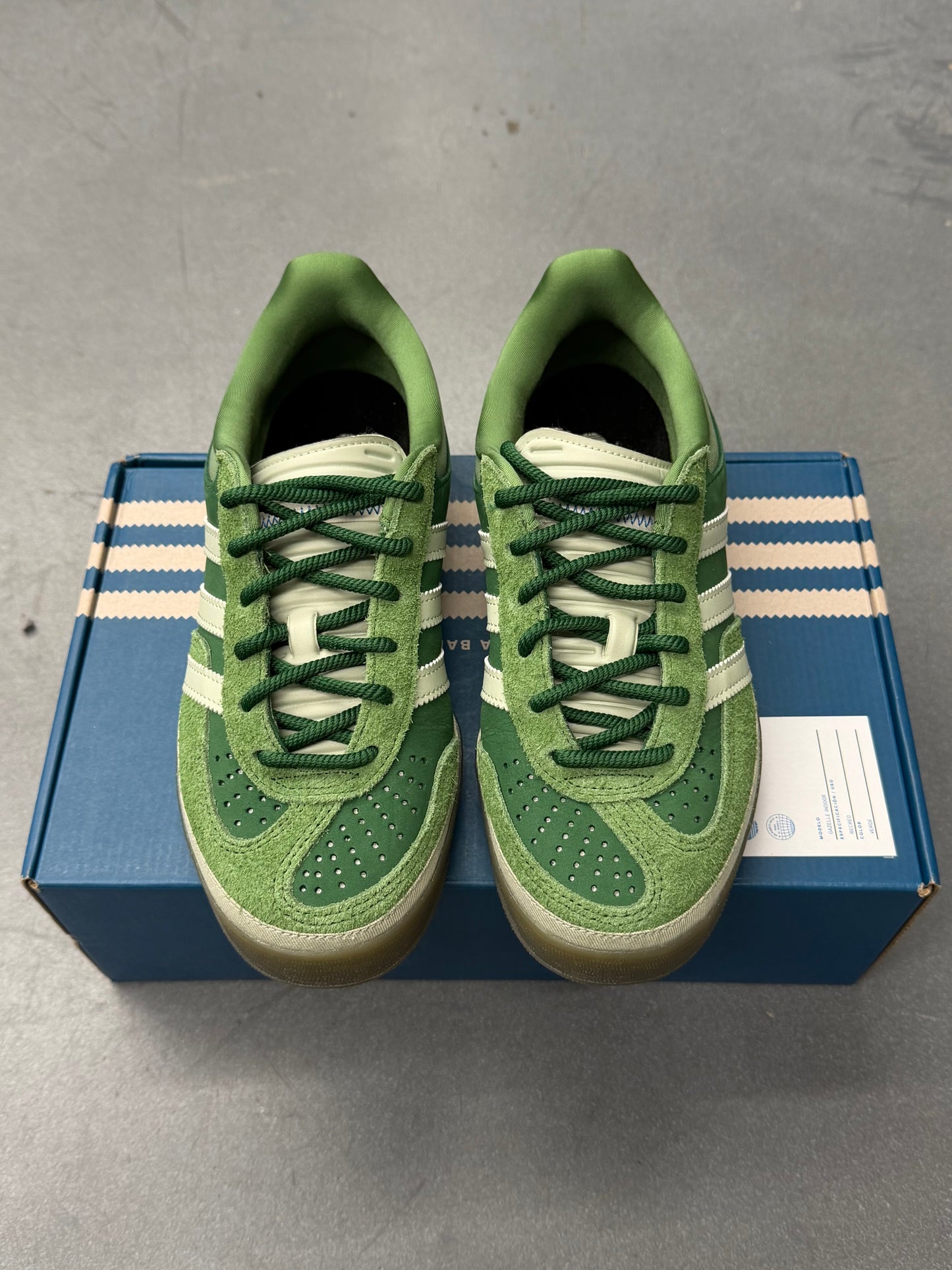 2025 ADIDAS GAZELLE INDOOR BAD BUNNY EL YUNQUE (W/BOX)
