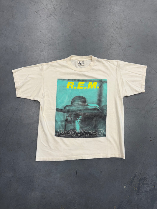 1995 R.E.M. MONSTER WORLD TOUR TEE (NICE MAN TAG)