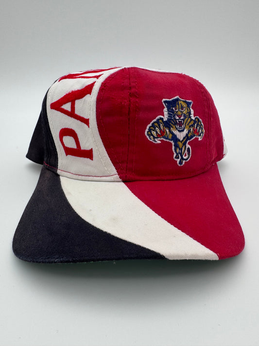 90S FLORIDA PANTHERS SWIRL EMBROIDERED TWIN ENTERPRISE SNAPBACK HAT