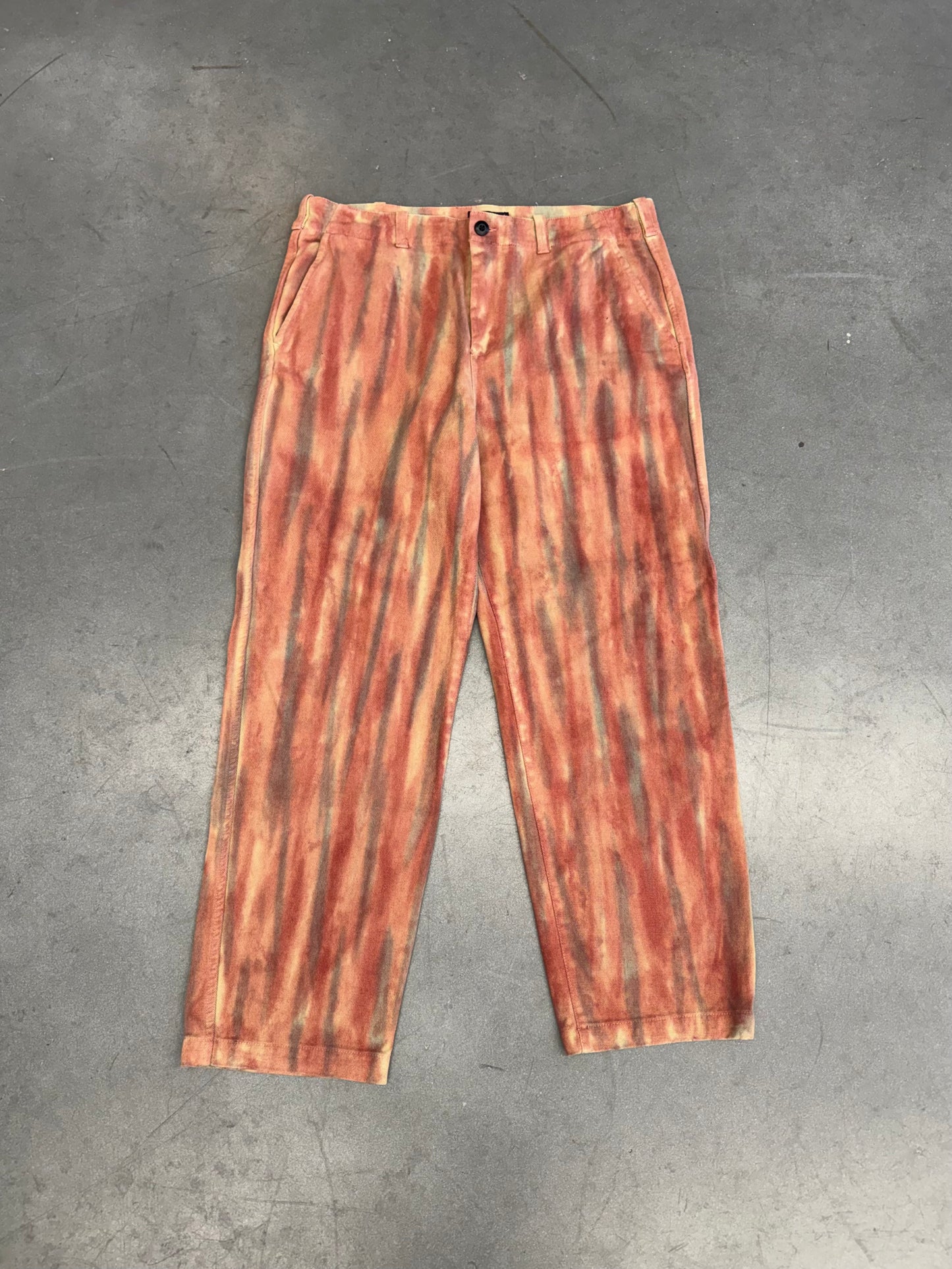 STUSSY DYED UNIFORM PANT - RUST