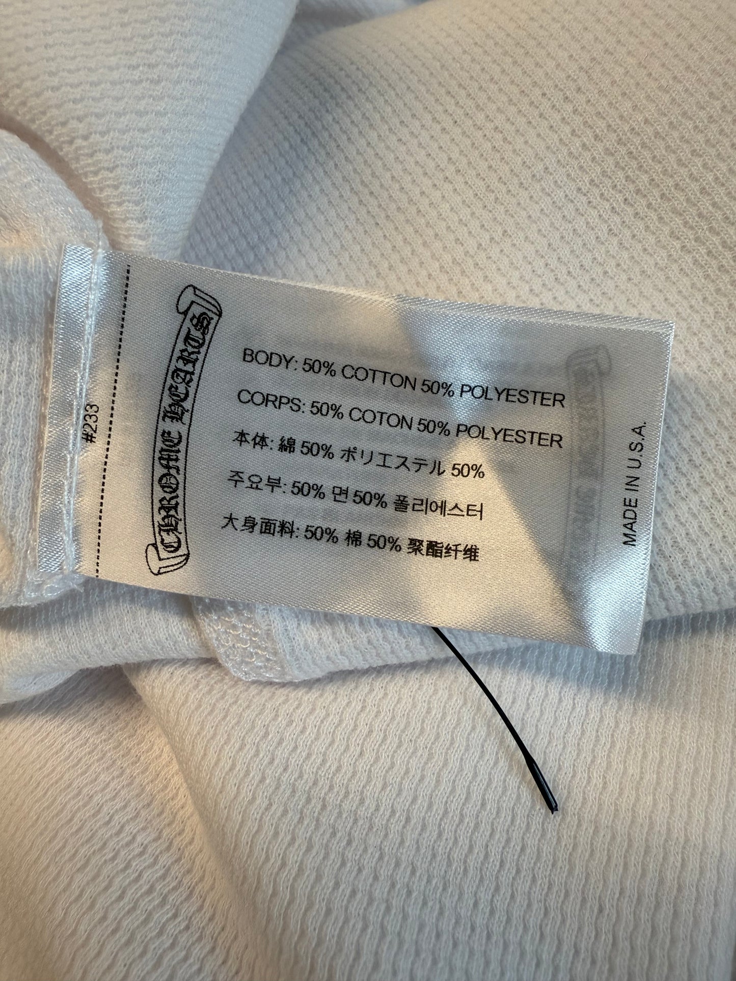 CHROME HEARTS DEADLY DOLL HORSE SHOE THERMAL