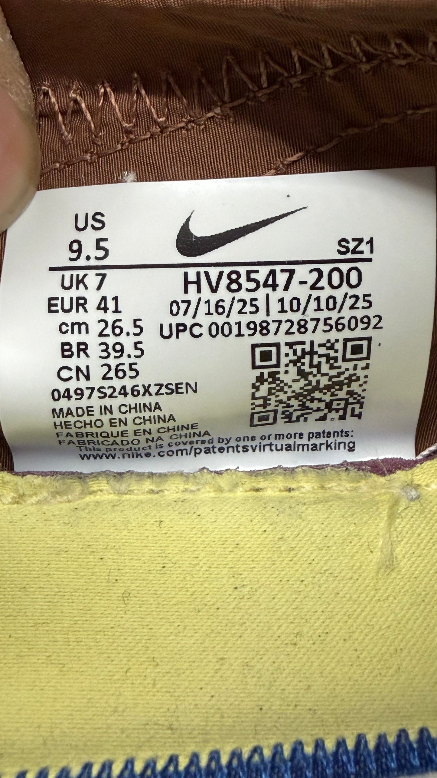 2026 NIKE MOON SHOE SP JACQUEMUS - FAUNA BROWN