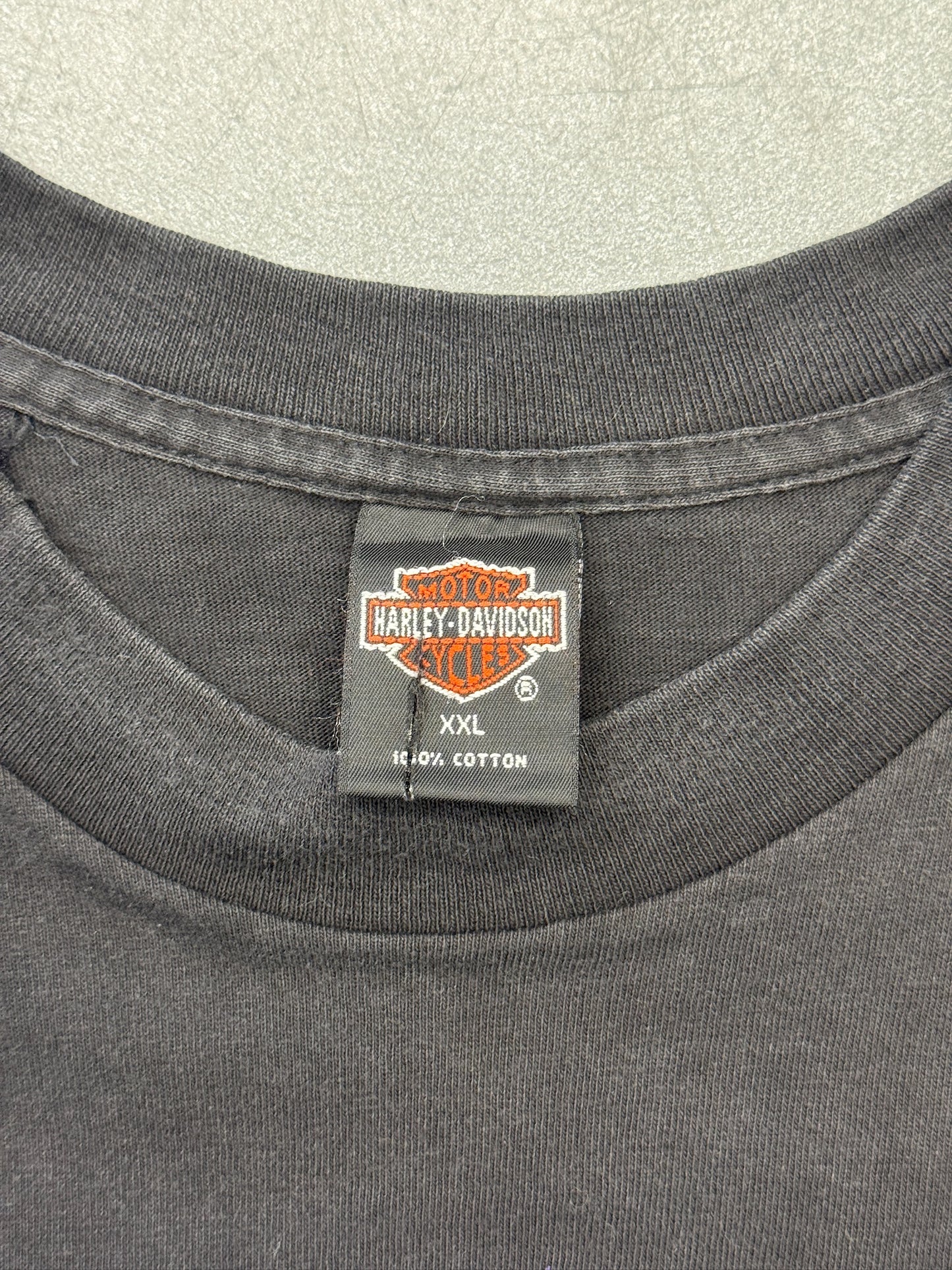 1993 HARLEY DAVIDSON CHROME SWEET CHROME WINSTON- SALEM, NORTH CAROLINA TEE (HARLEY TAG)