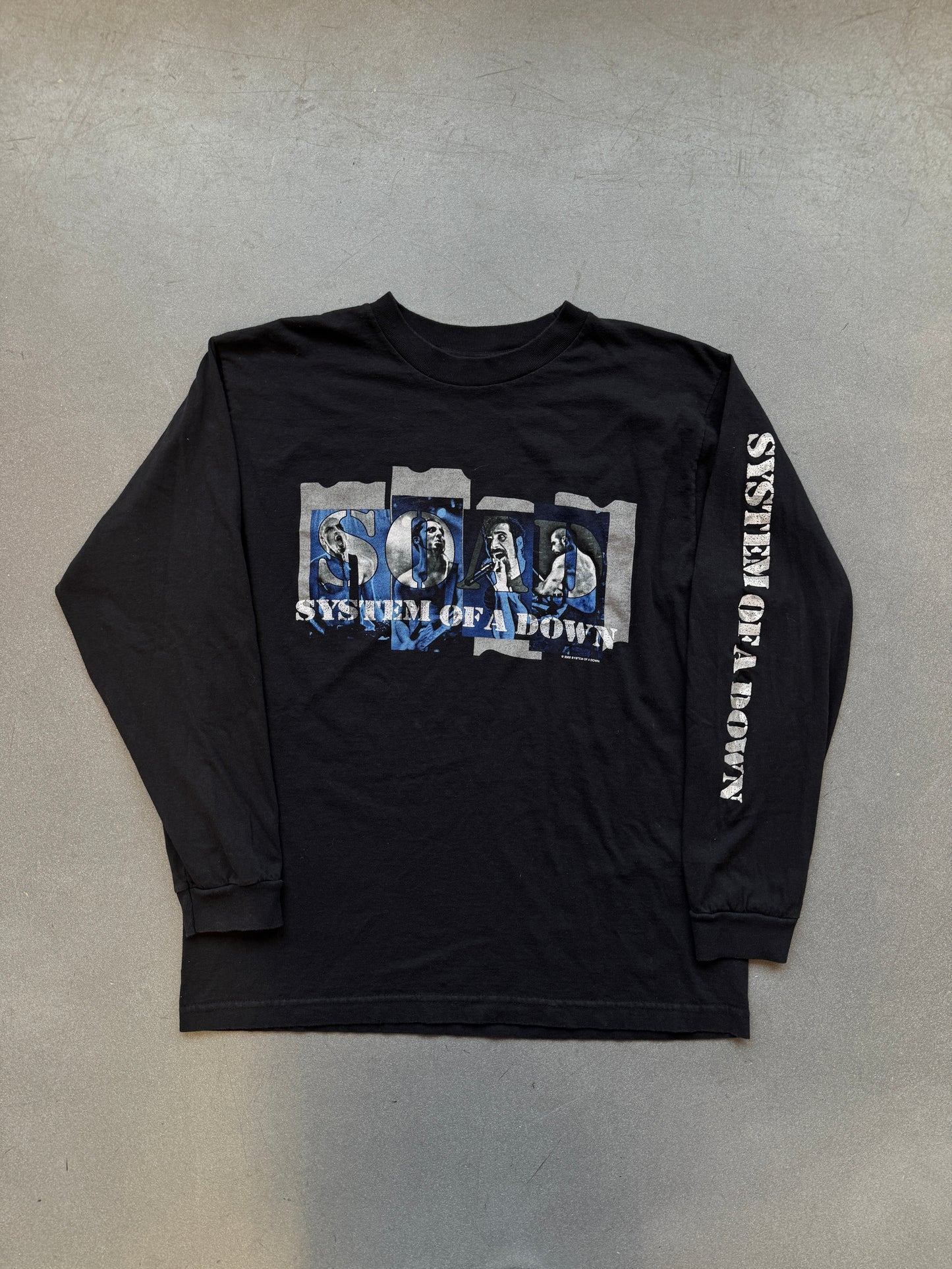 2002 SYSTEM OF A DOWN SOAD LS TEE (MADE IN USA TAG)