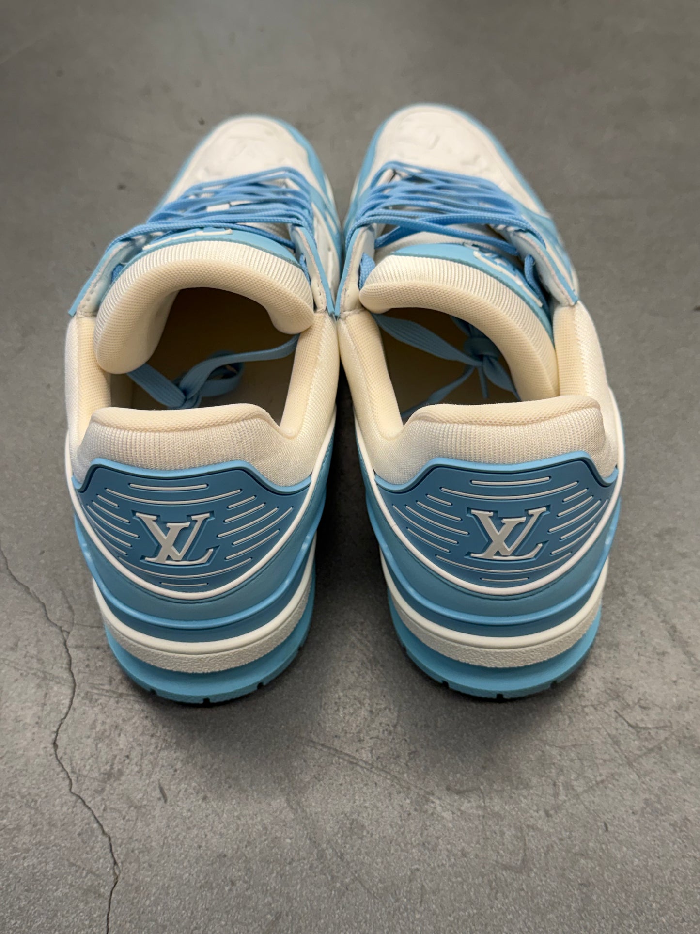 LOUIS VUITTON LV TRAINER SNEAKER - SKY BLUE