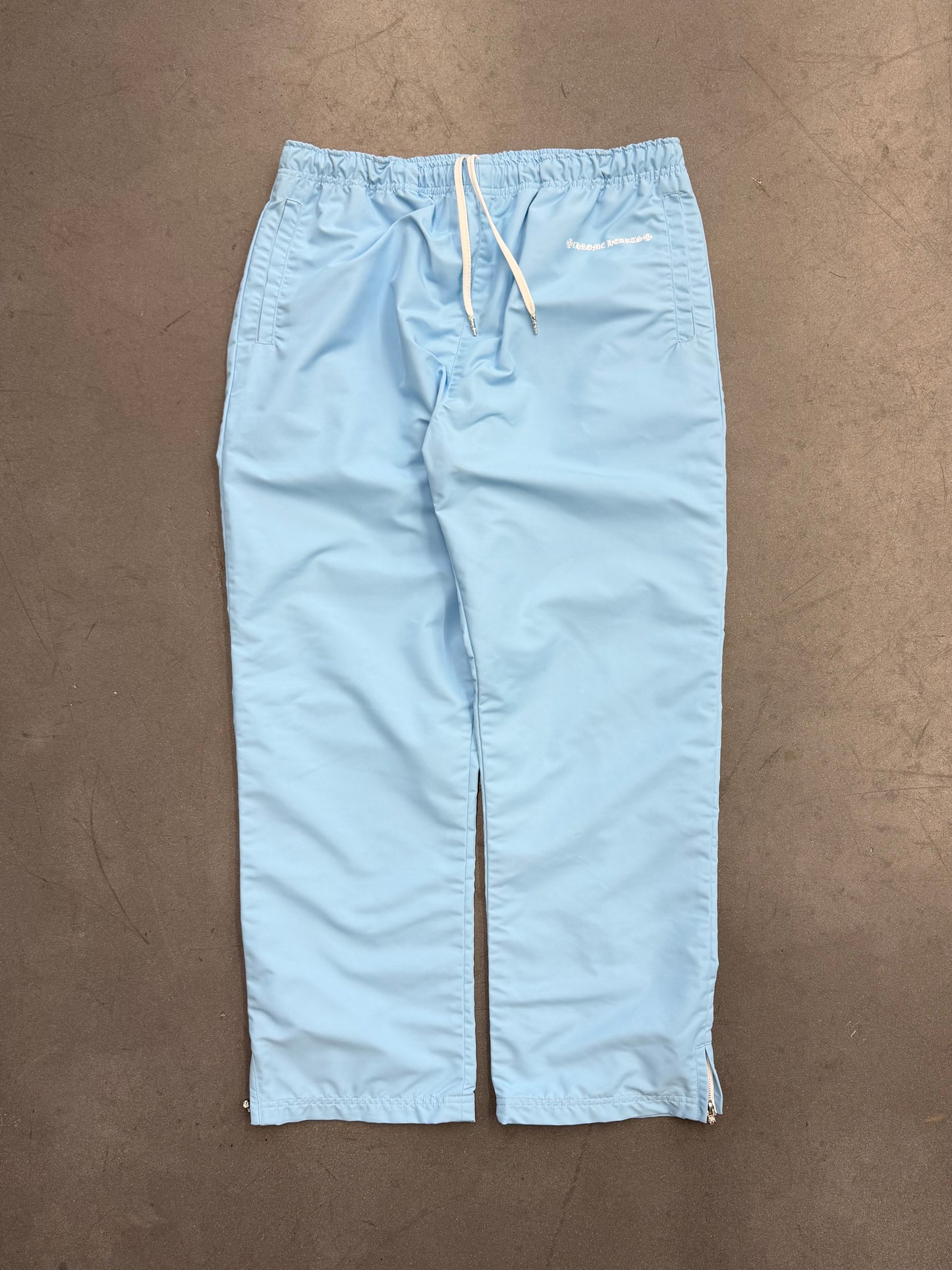 CHROME HEARTS TRASH PICKUP BIO NYLON PANTS - BLUE
