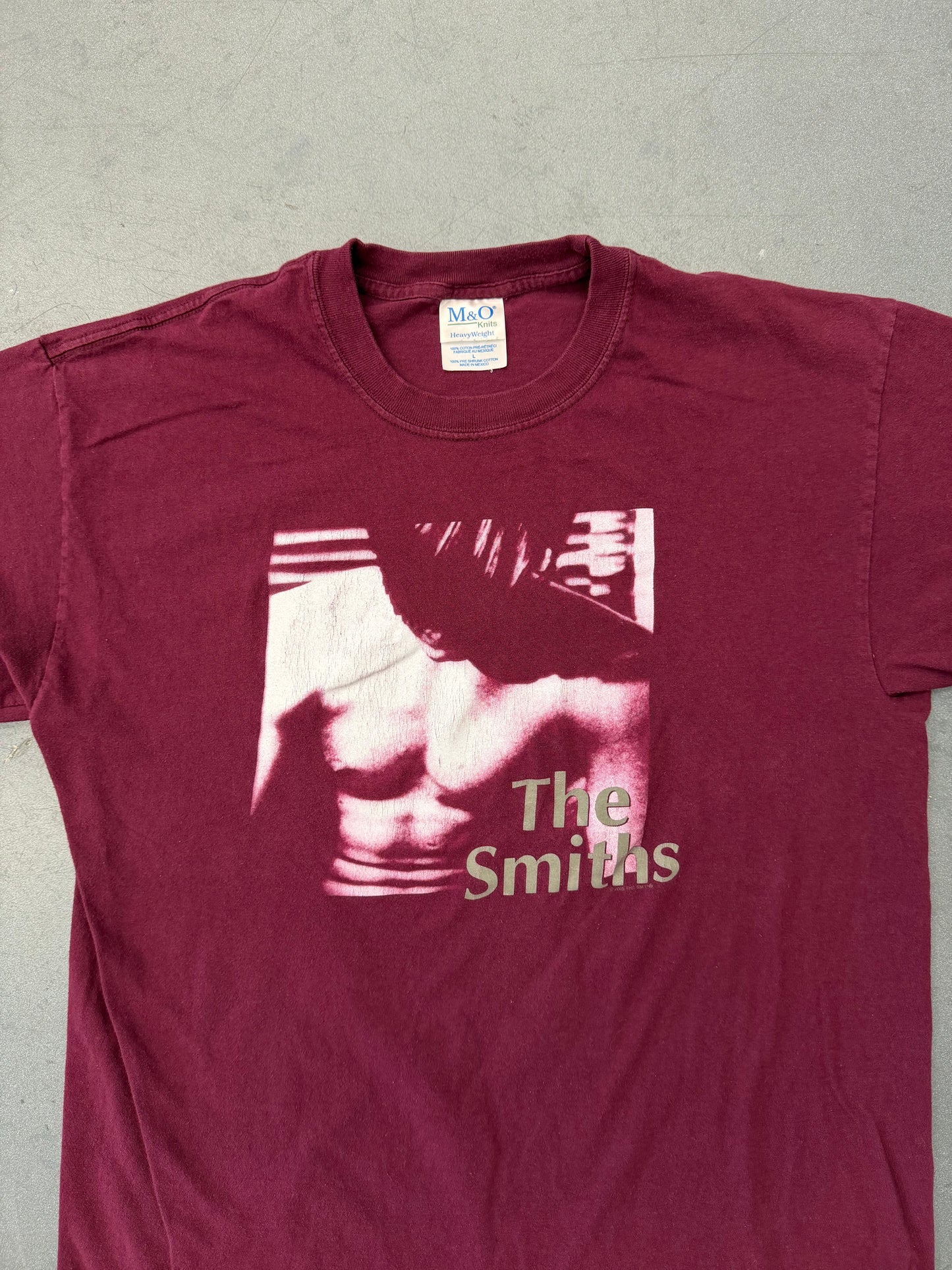 2005 THE SMITHS DEBUT ALBUM COVER TEE (M&O TAG)