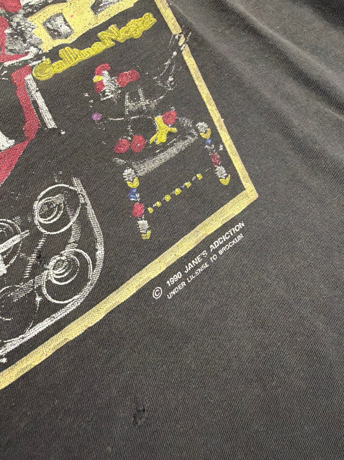 1990 JANE'S ADDICTION RITUAL DE LO HABITUAL TEE (BROCKUM TAG)