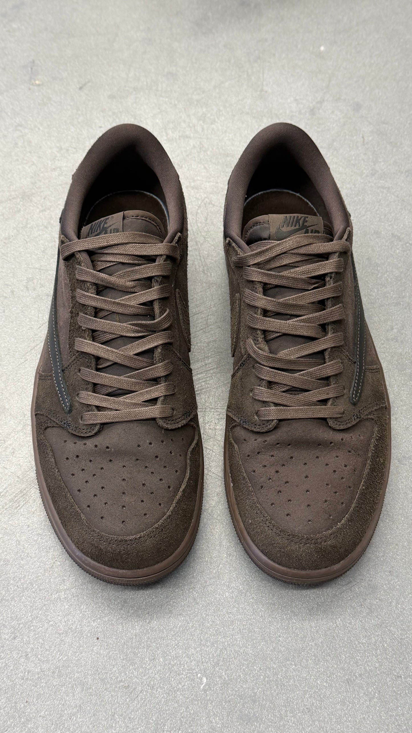 2024 AIR JORDAN 1 RETRO LOW OG SP TRAVIS SCOTT VELVET BROWN