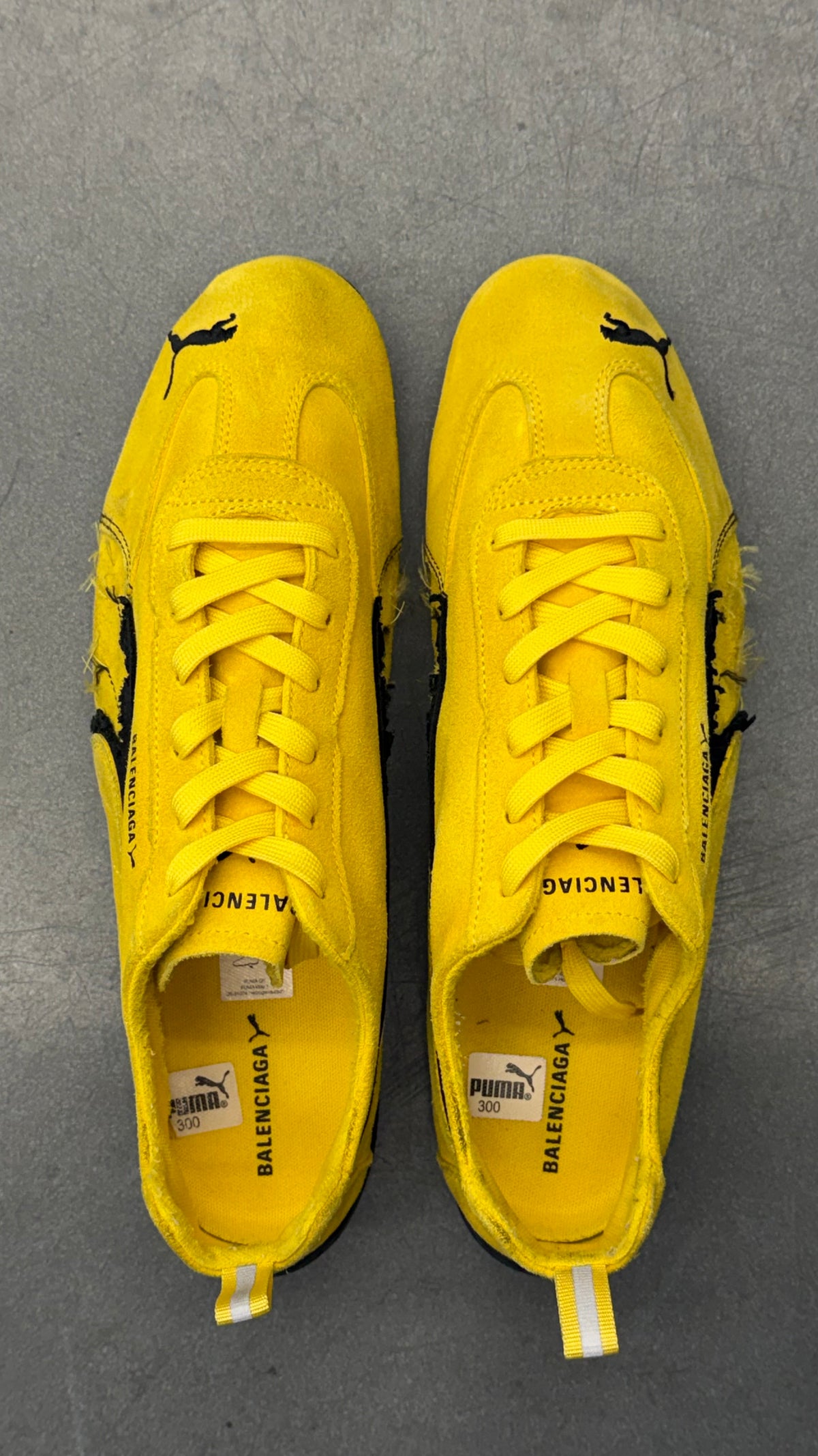 2025 BALENCIAGA PUMA SPEED CAT SUEDE