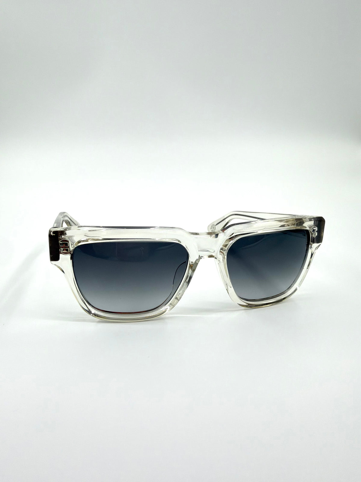 CHROME HEARTS MIDIXATHRILL 1 SUNGLASSES - CLEAR