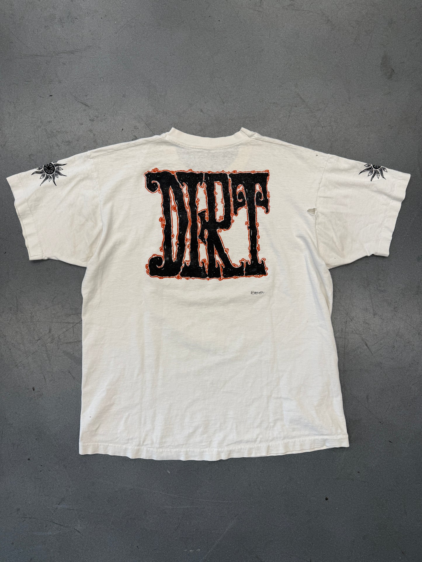 1992 ALICE IN CHAINS DIRT ALBUM COVER TEE (PULLED TAG)