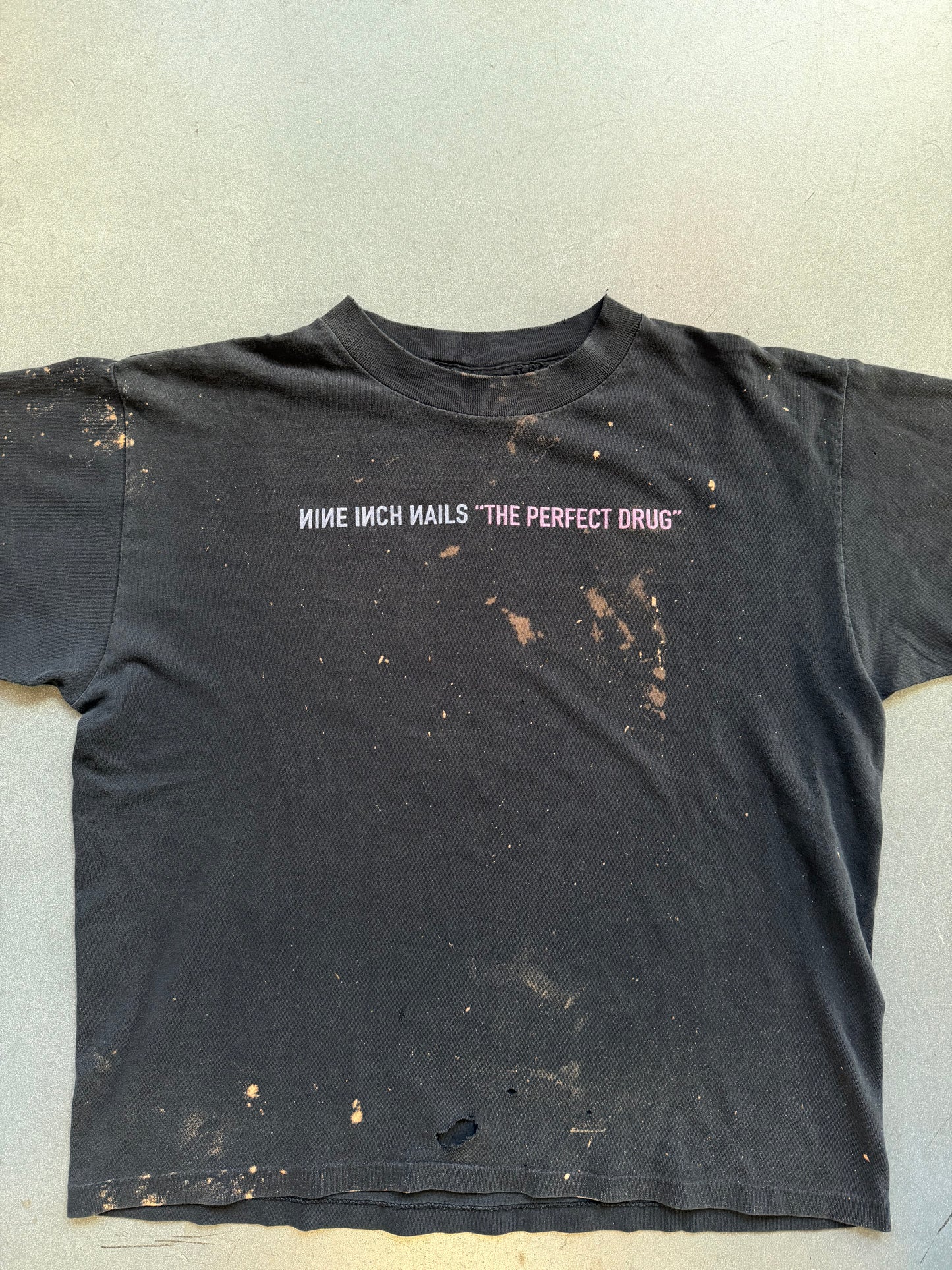 1997 NINE INCH NAILS "THE PERFECT DRUG" TEE (ALLSPORT TAG)