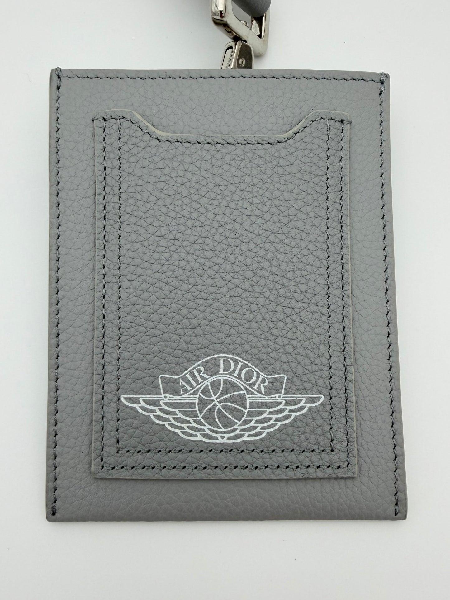 DIOR X JORDAN WINGS LANYARD - GREY (NEW WITH BOX)